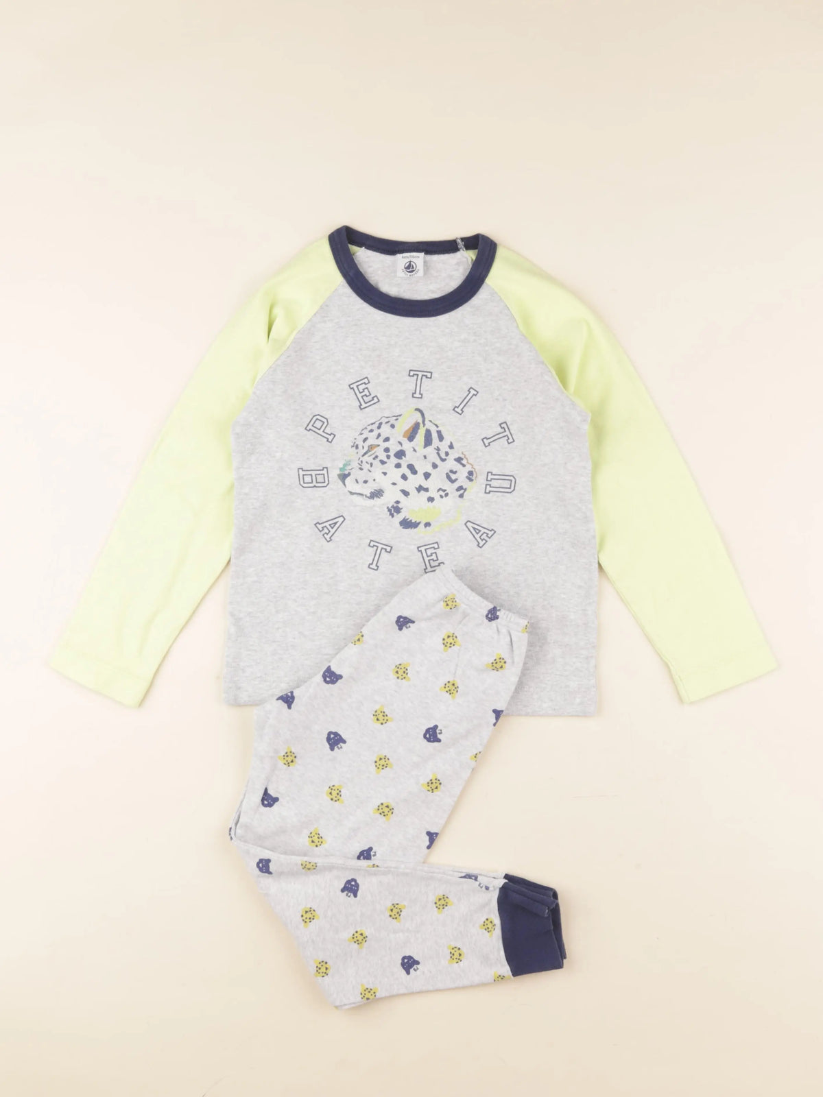 Petit Bateau - pyjama coton multicolore - 6 ans