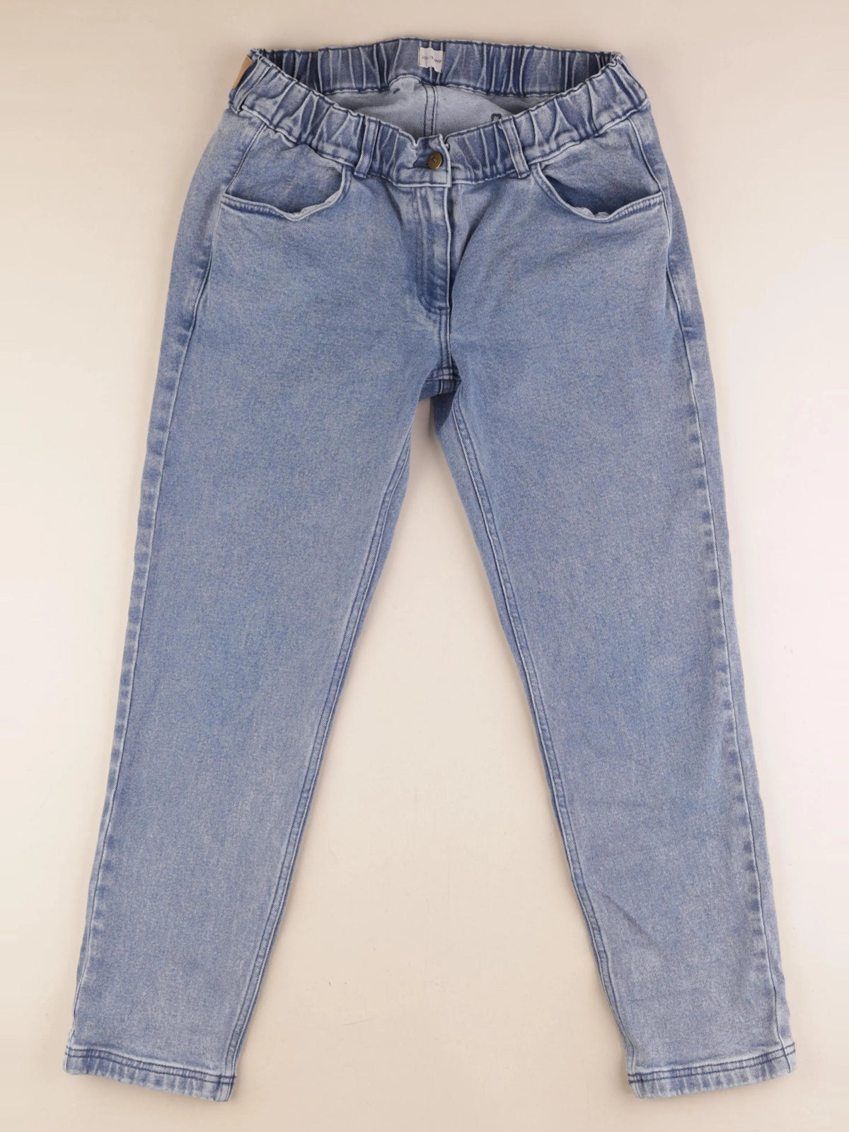 Jolibump - jean grossesse bleu - s