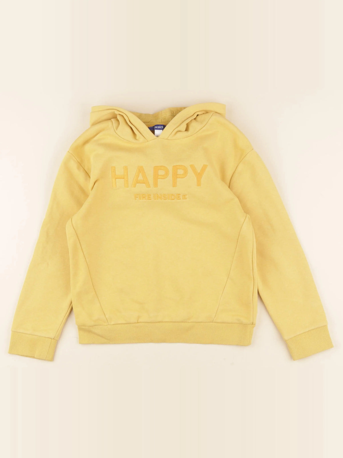 Okaidi - sweat jaune - 8 ans