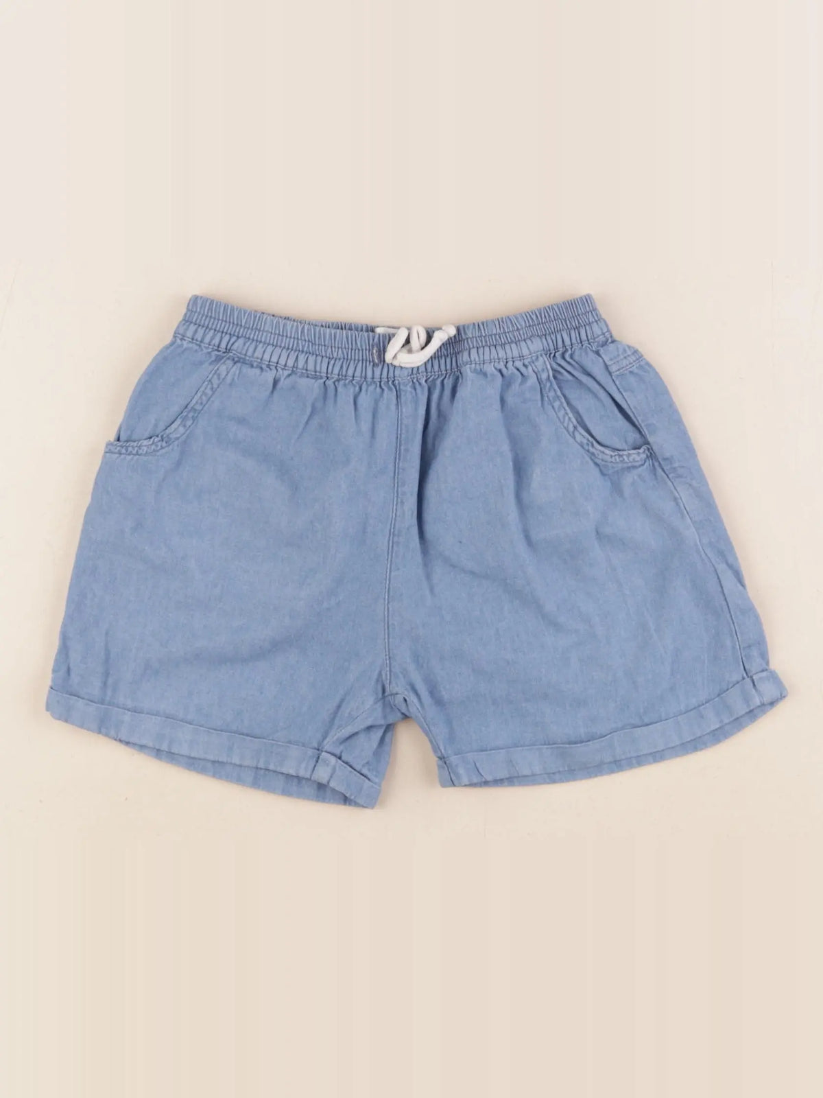 Lola Palacios - short bleu - 6 ans