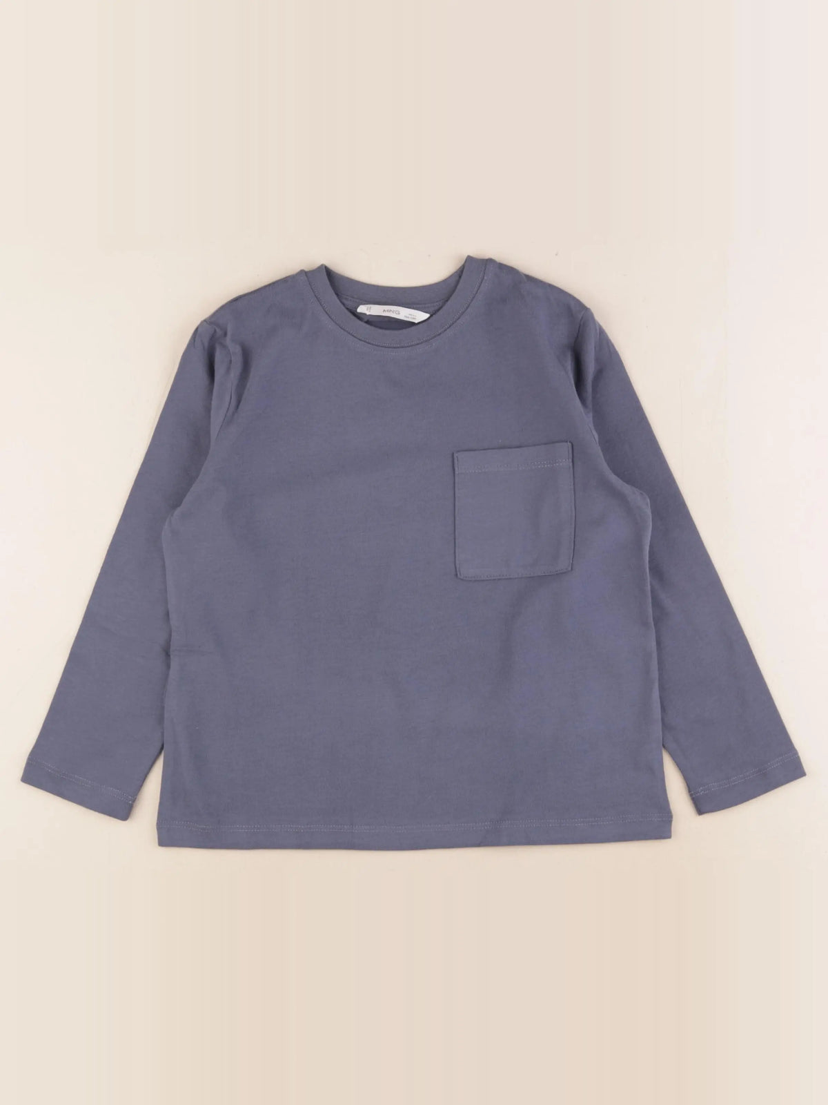 Mango - tee-shirt bleu - 5/6 ans