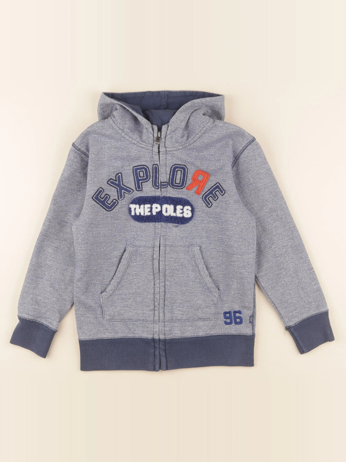 Okaidi - sweat bleu - 8 ans