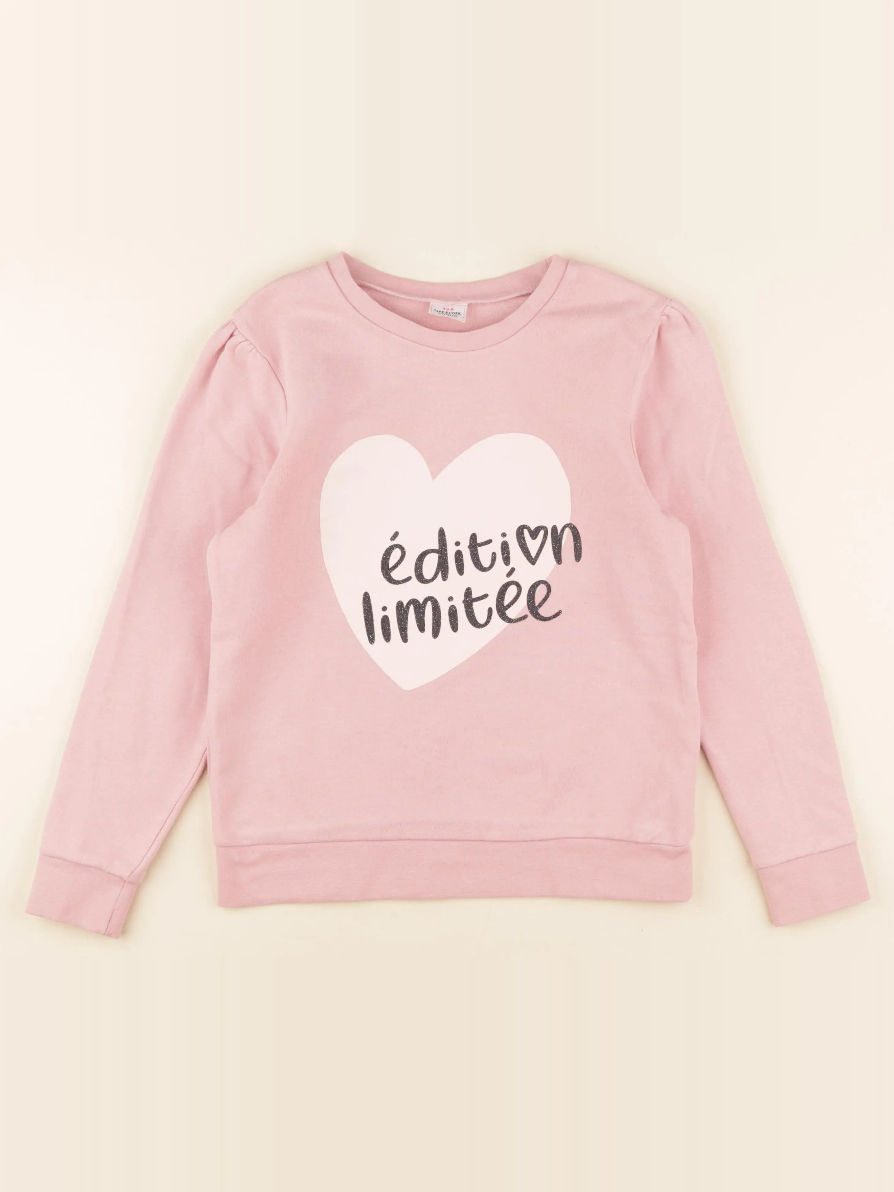 Tape à l'oeil - sweat rose - 12 ans