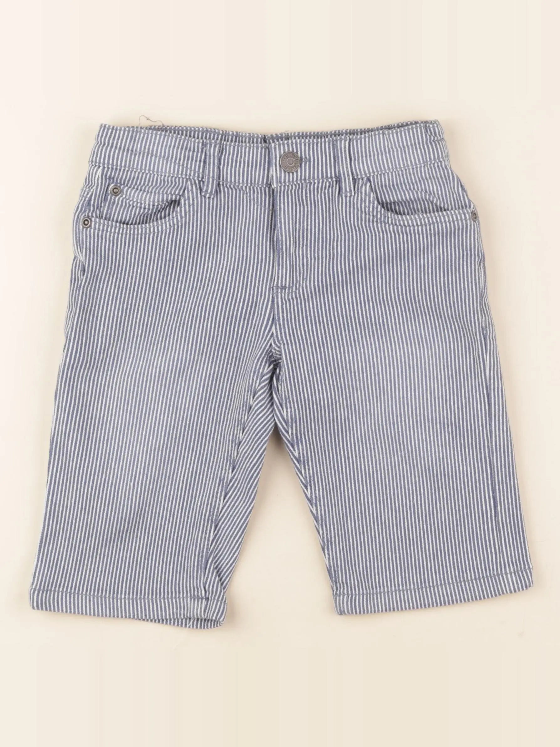 Vertbaudet - short bleu - 6 ans