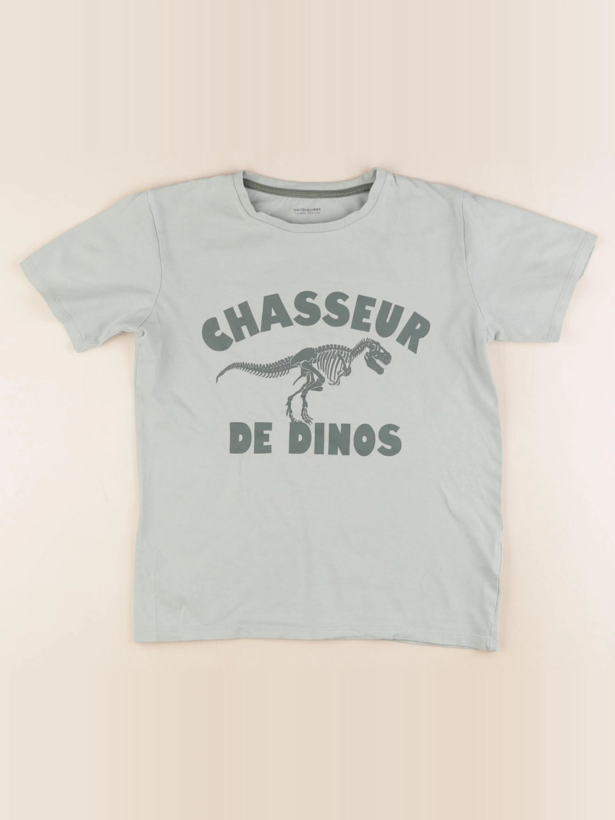 Vertbaudet - tee-shirt vert - 6 ans