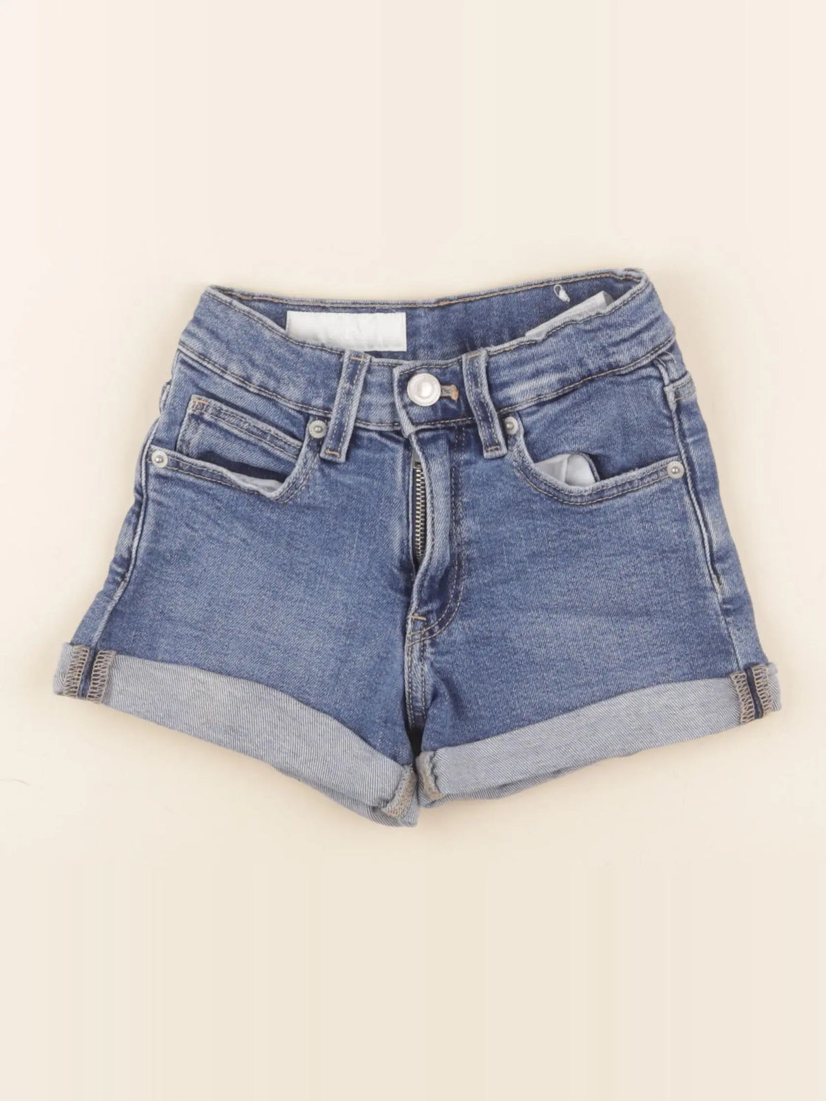 Zara - short bleu - 6/7 ans