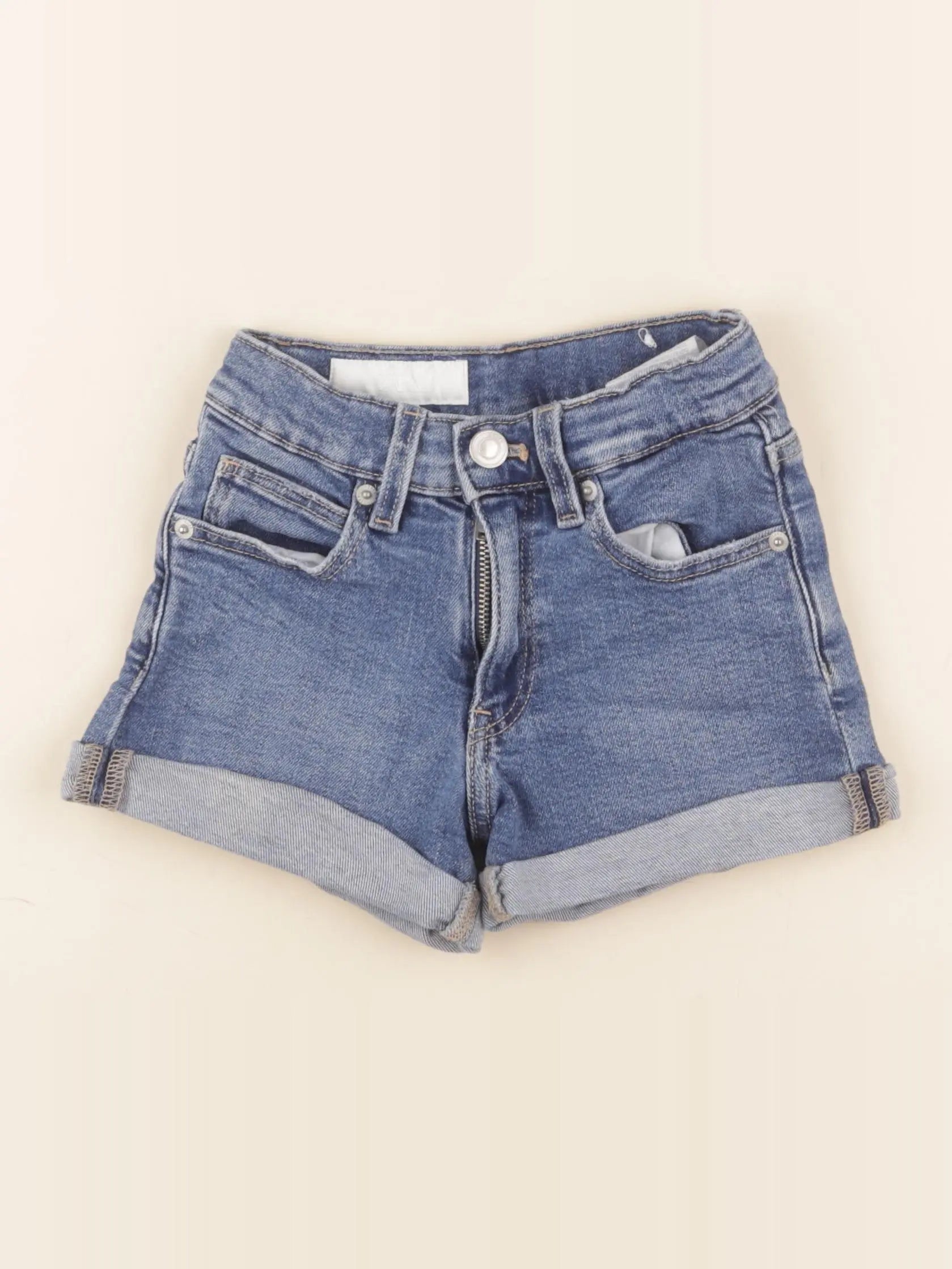 Zara - short bleu - 6/7 ans