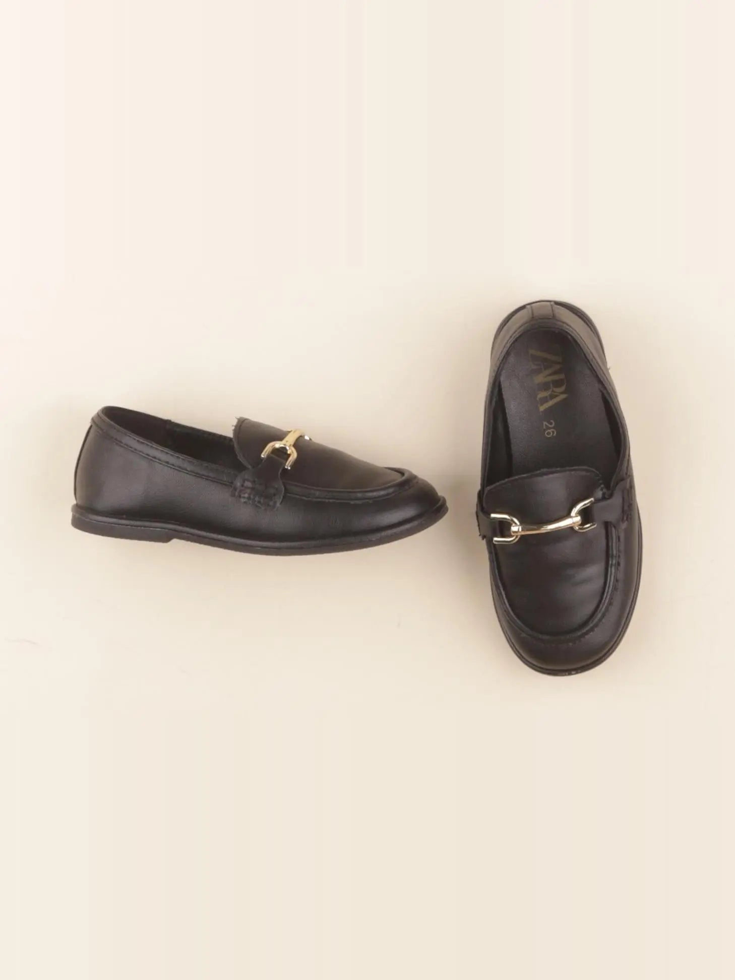 Zara - mocassins noir - pointure 26