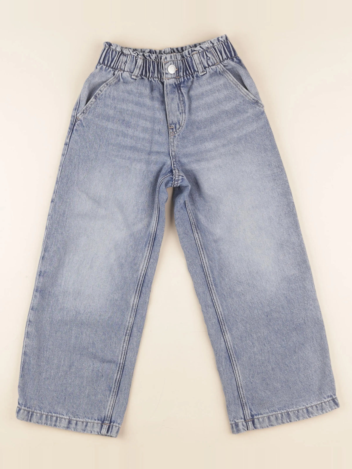 H&M - jean bleu - 6/7 ans