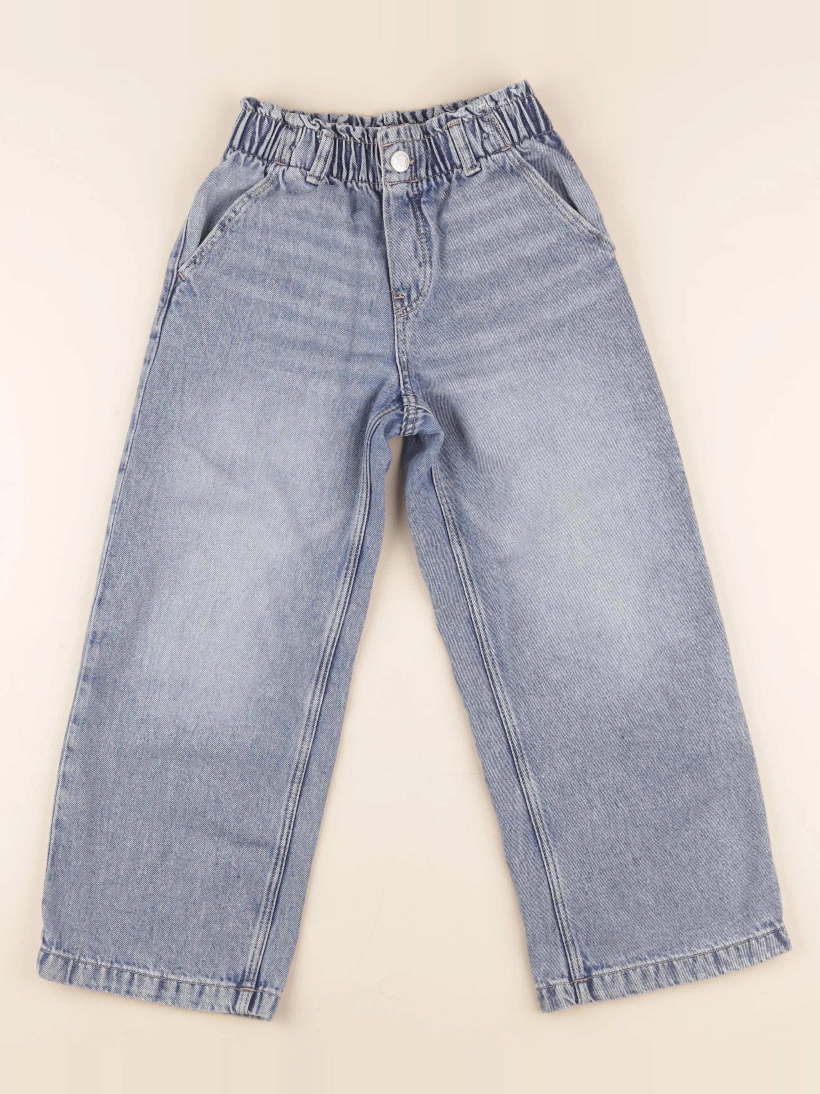 H&M - jean bleu - 6/7 ans