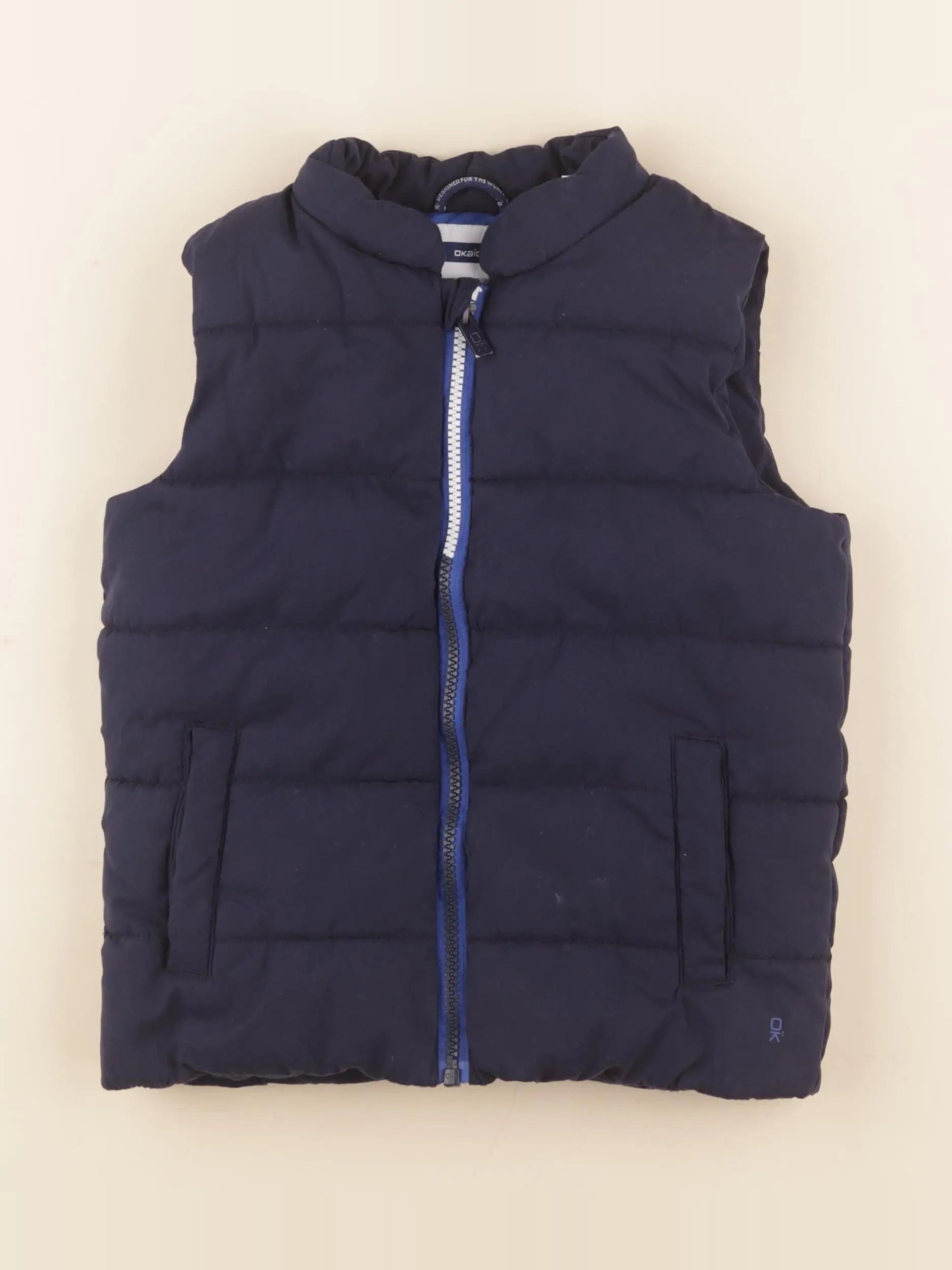 Okaidi - doudoune bleu - 8 ans