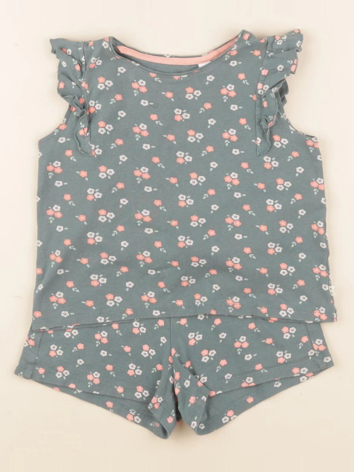 Okaidi - pyjama coton multicolore - 3 ans