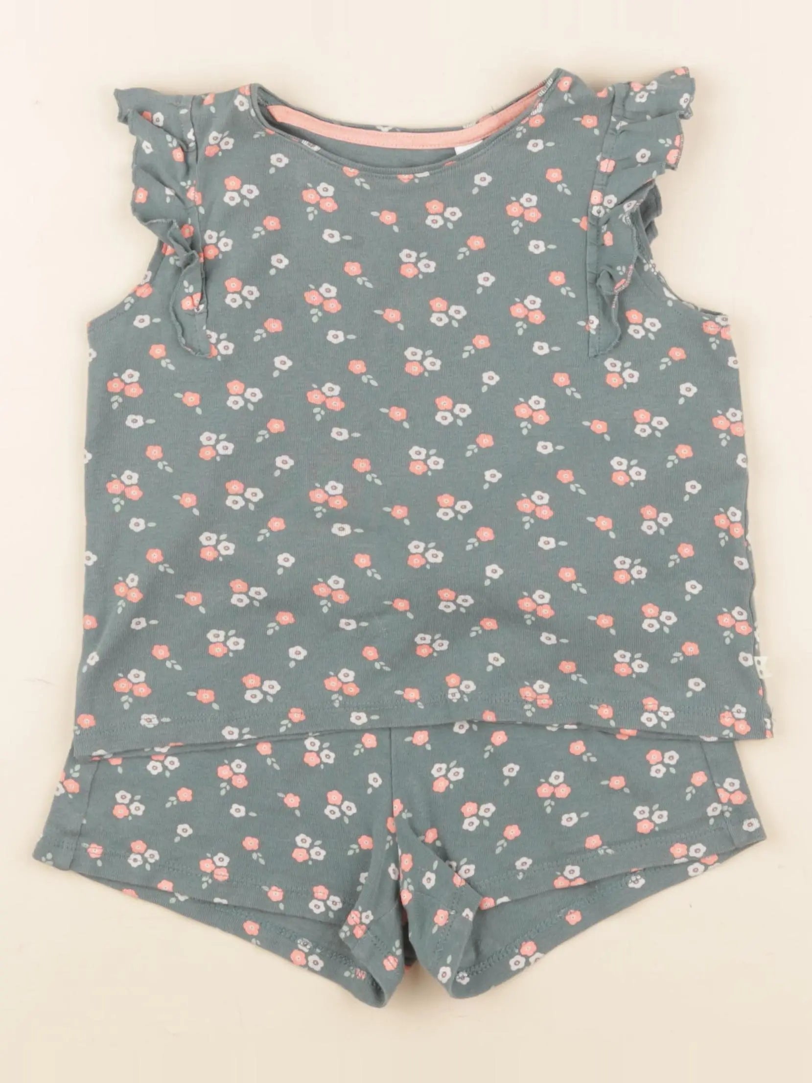 Okaidi - pyjama coton multicolore - 3 ans
