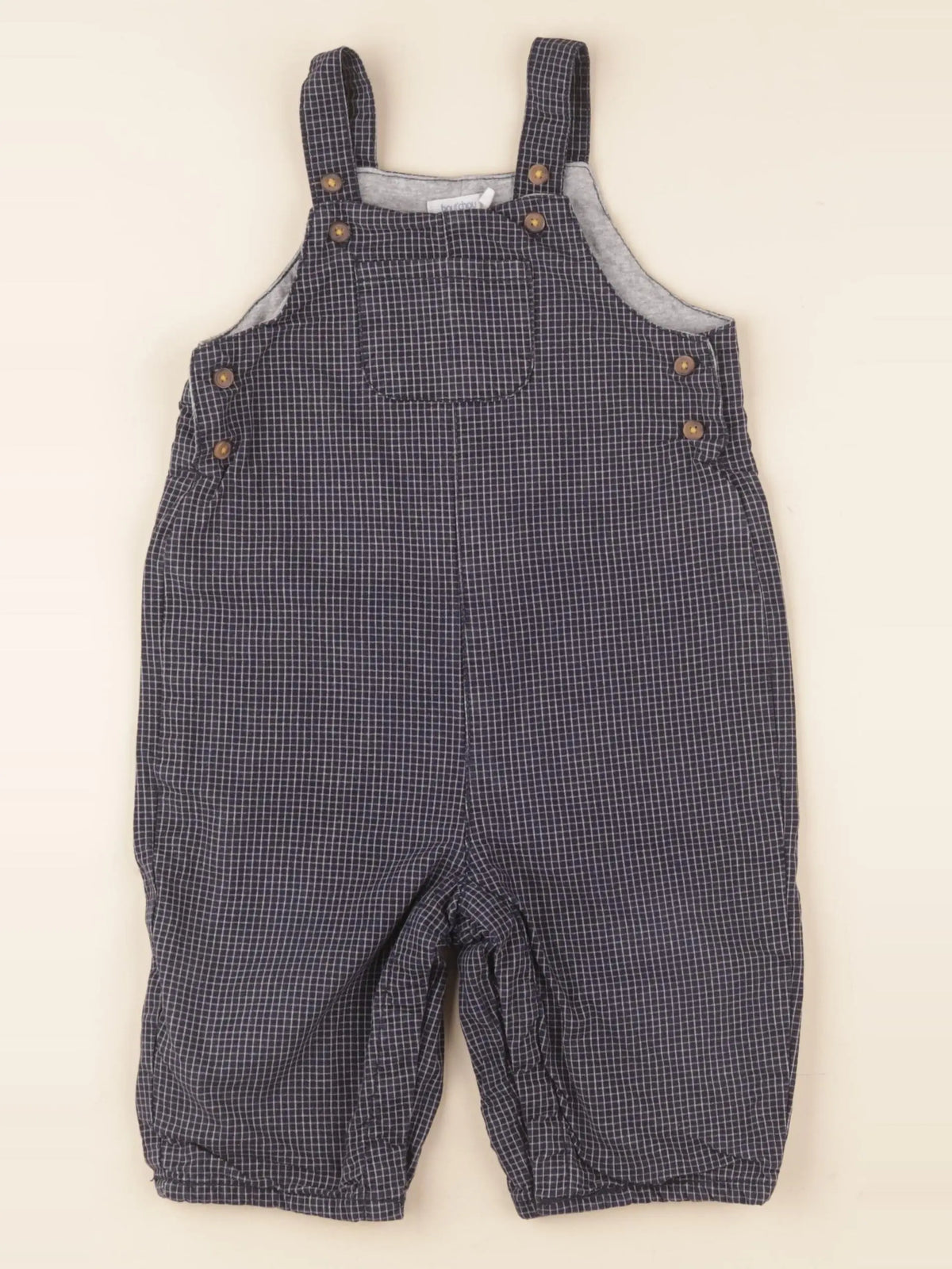 Boutchou - combinaison bleu - 12 mois