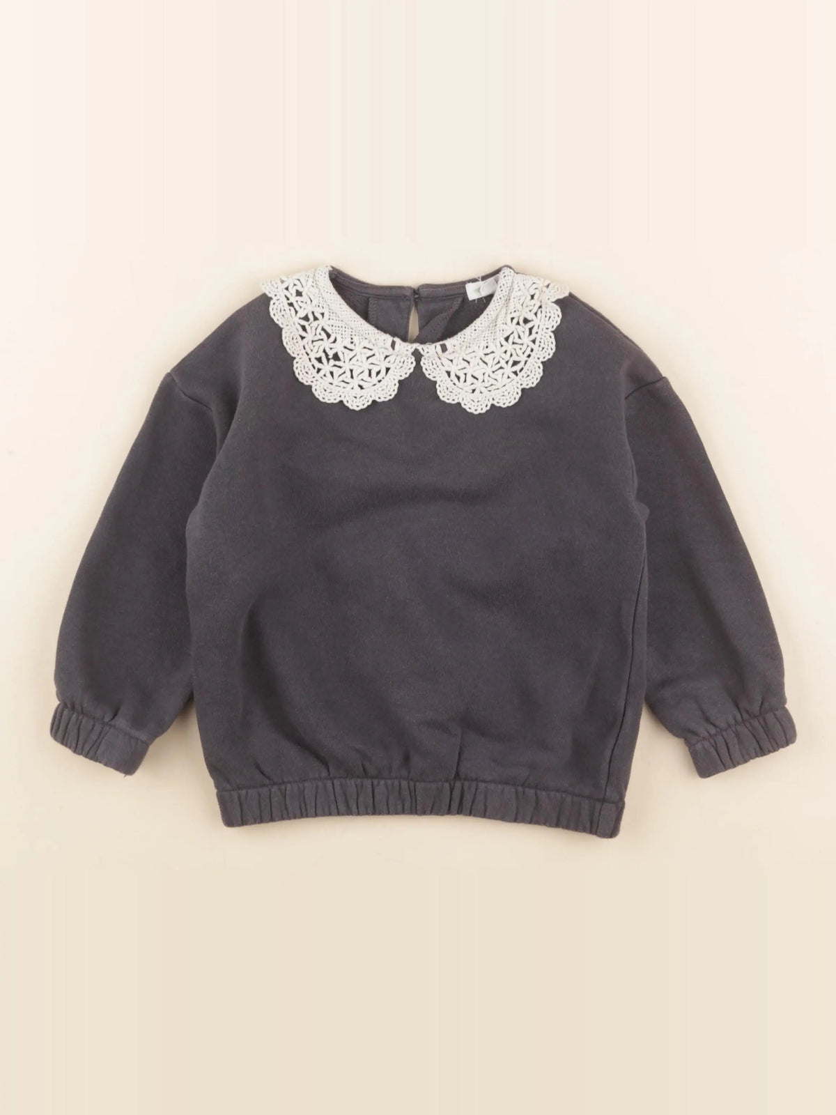Vertbaudet - sweat gris - 3 ans