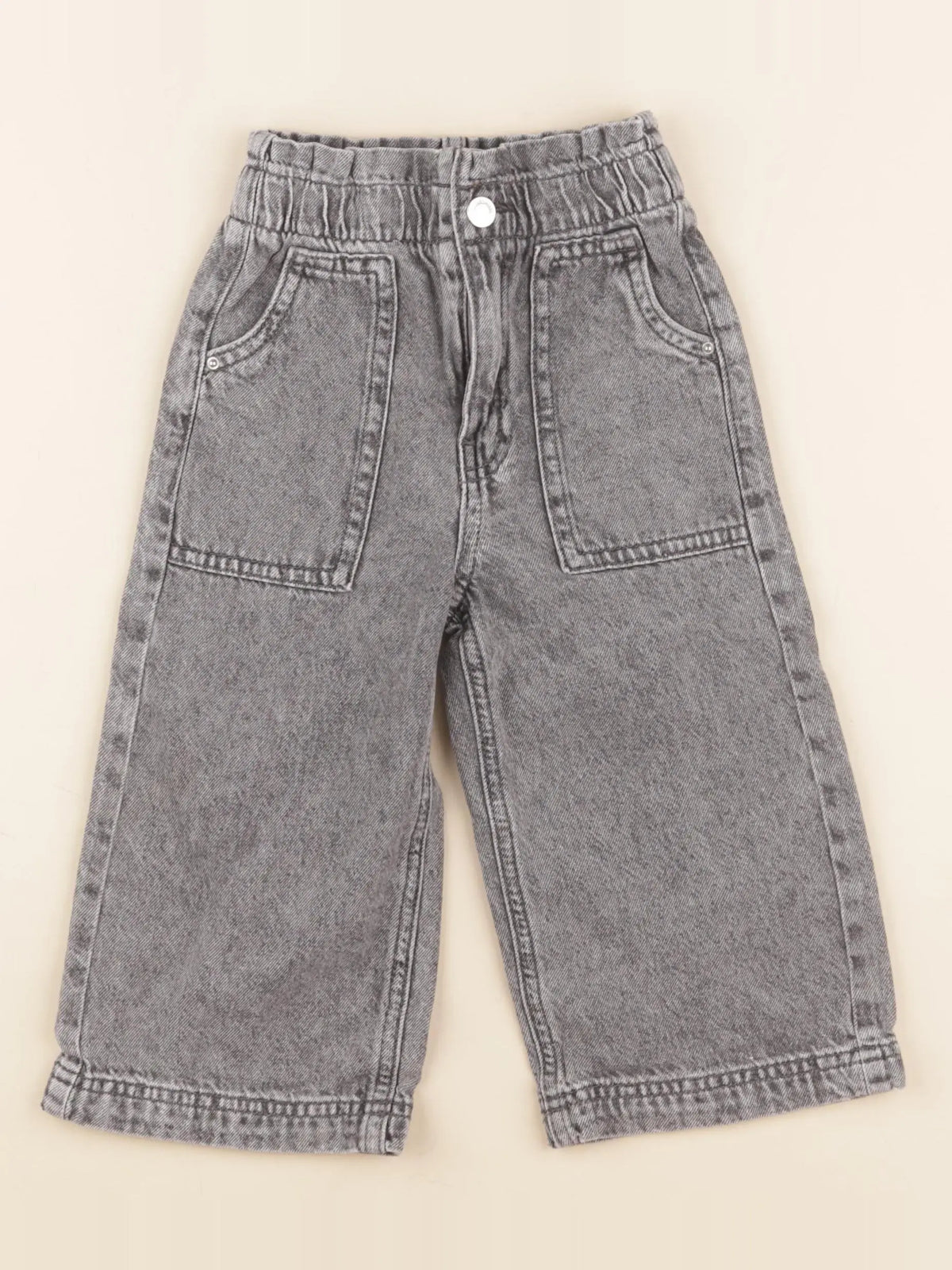 Vertbaudet - jean gris - 3 ans