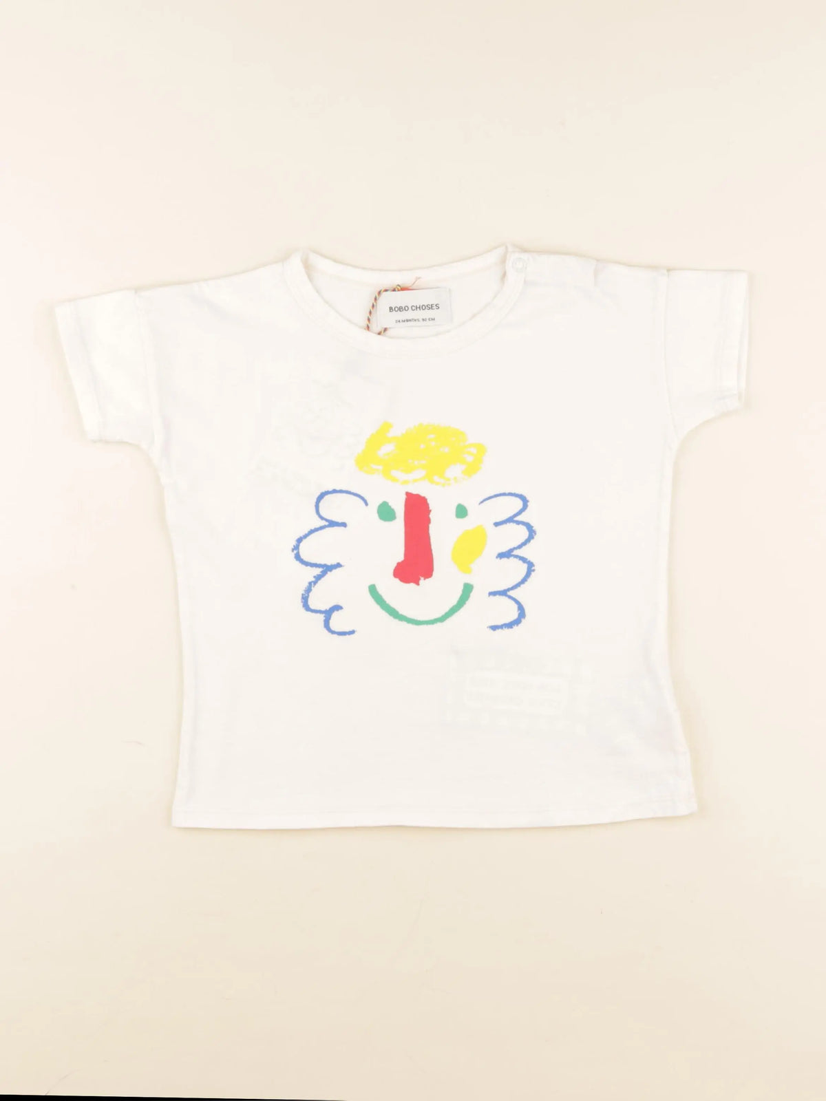 Bobo Choses - tee-shirt beige - 24 mois