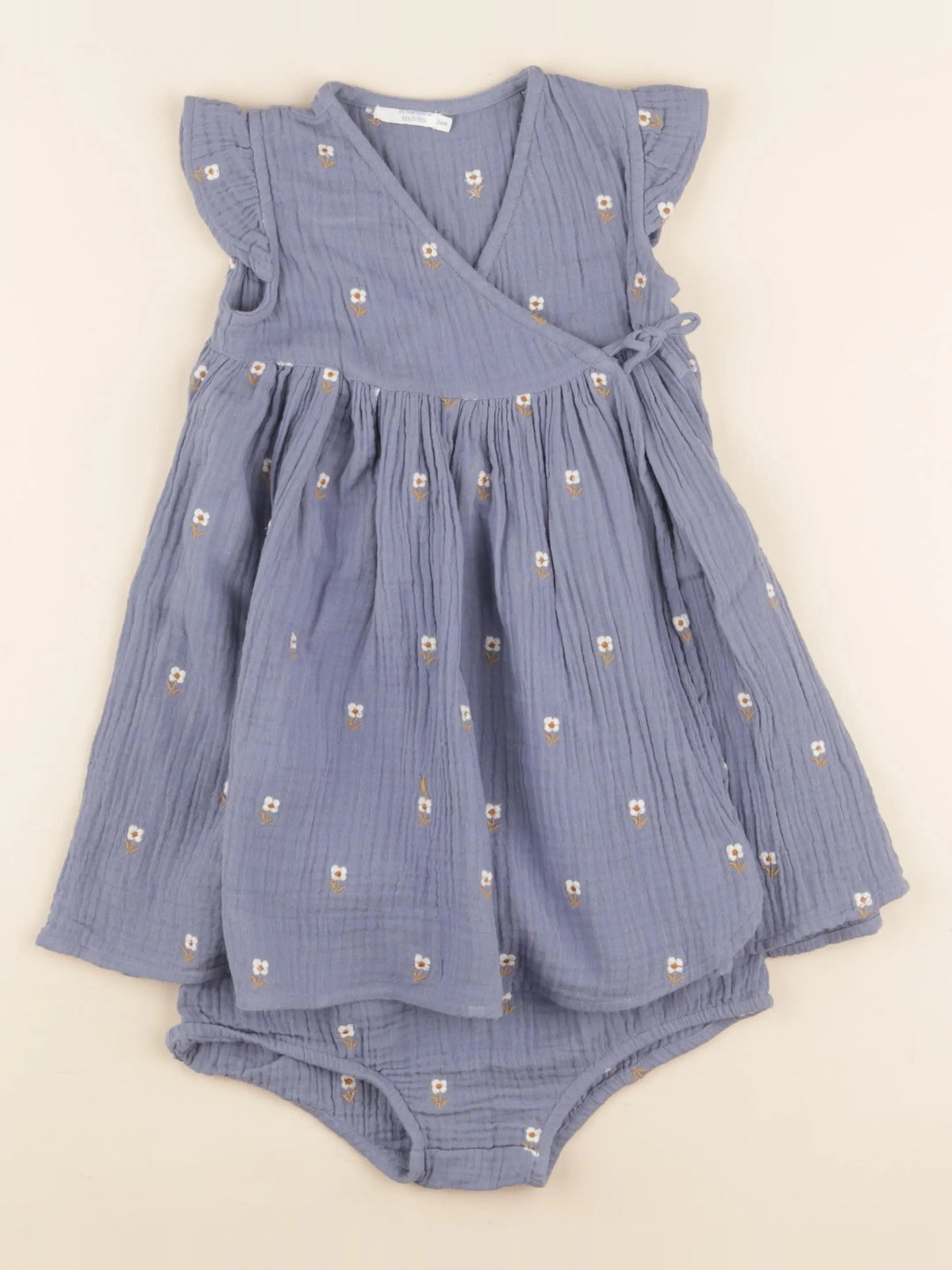Boutchou - robe bleu - 36 mois