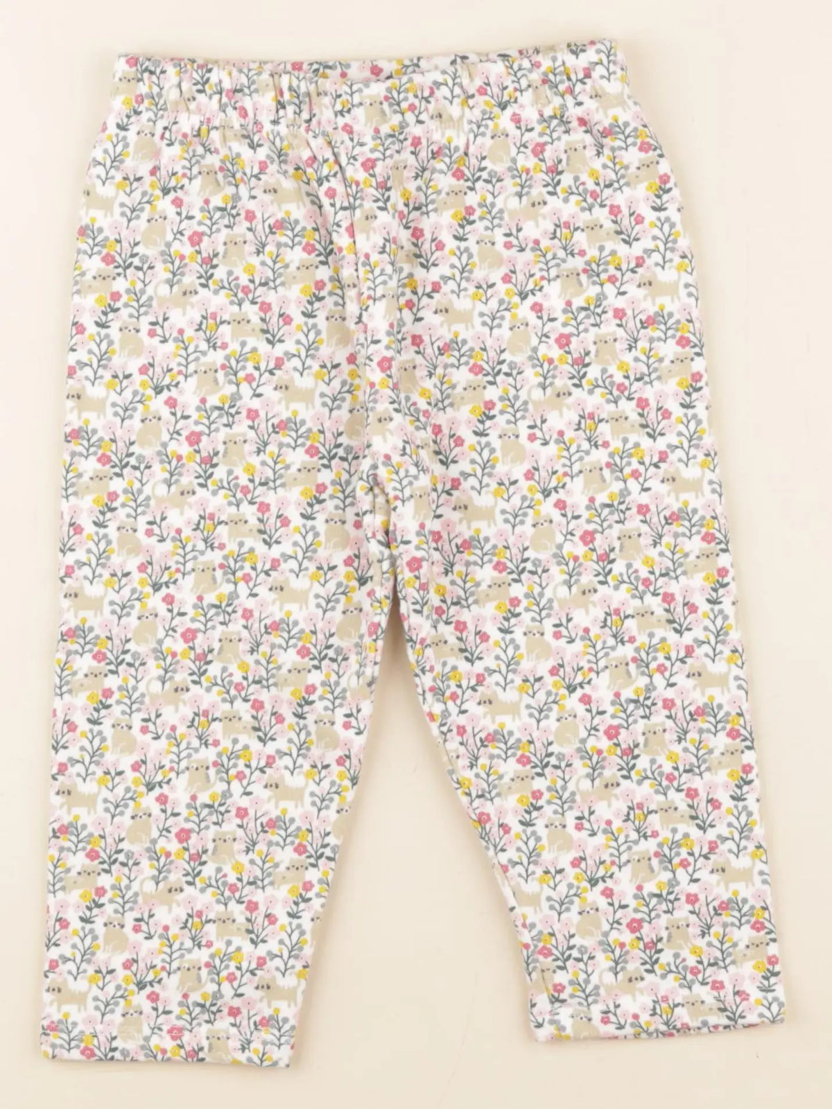 Boutchou - legging multicolore - 18 mois