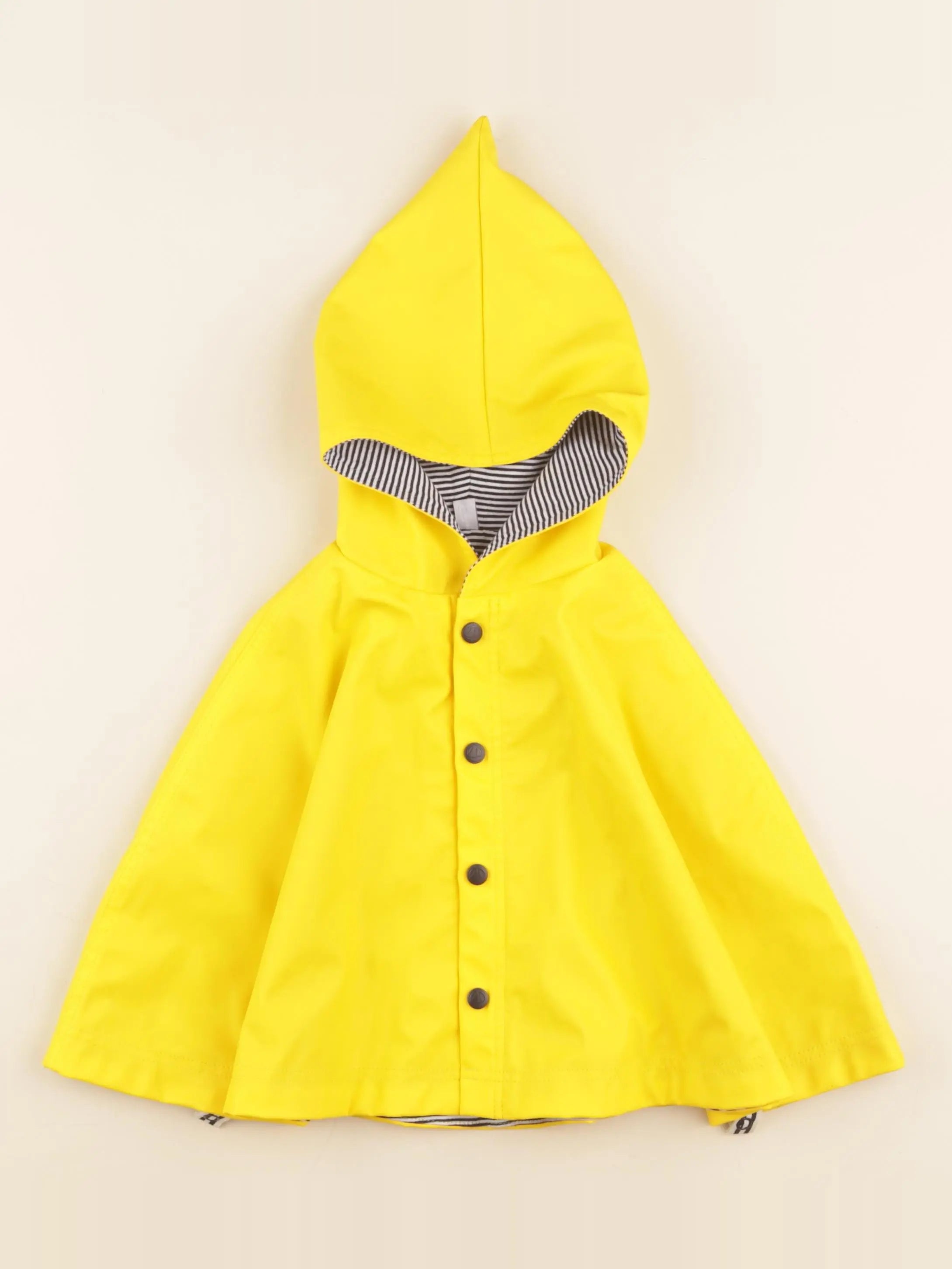 Petit Bateau - imperméable jaune - 6/12 mois