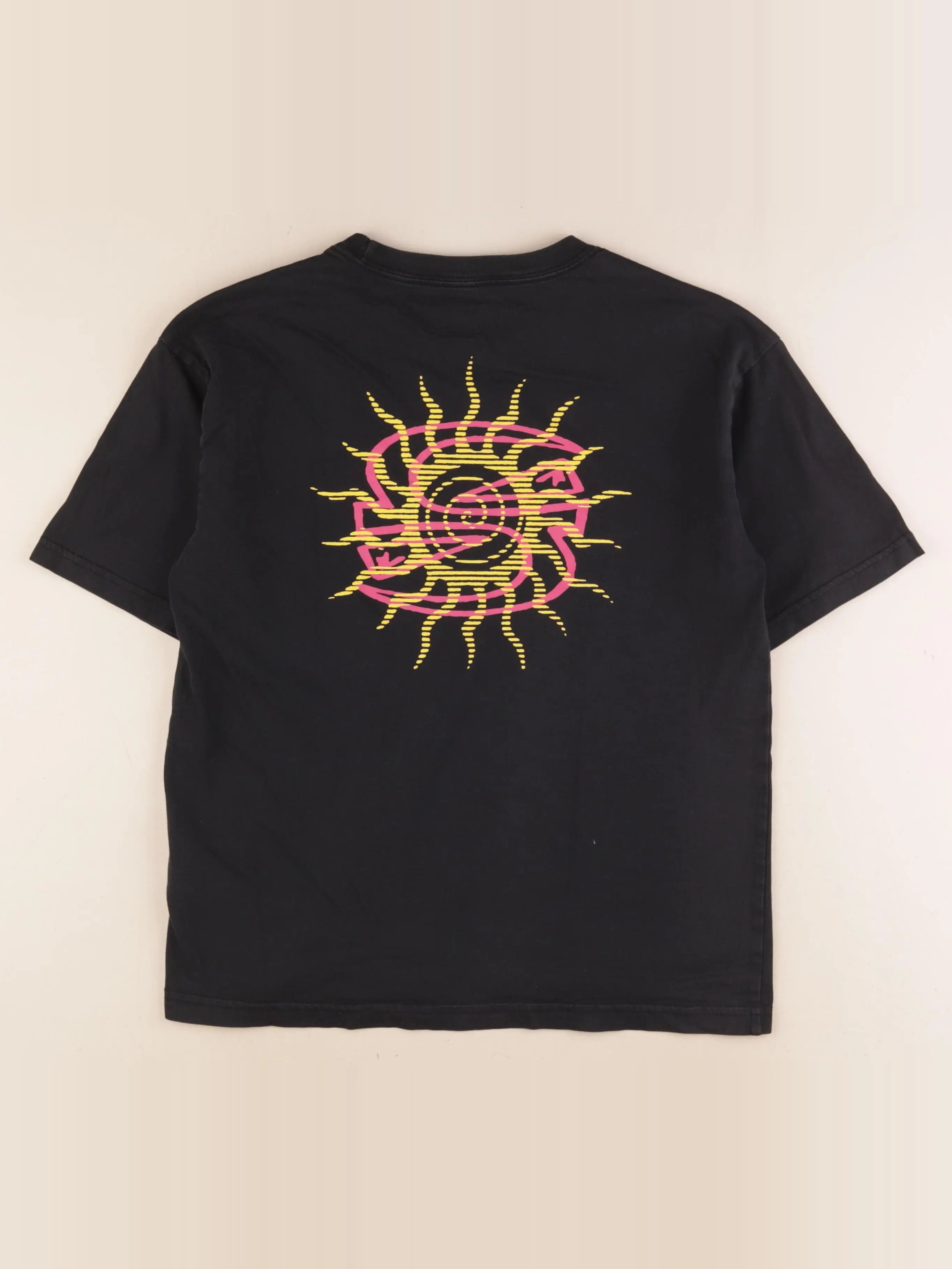 Quiksilver - tee-shirt imprimé au dos noir - 12 ans
