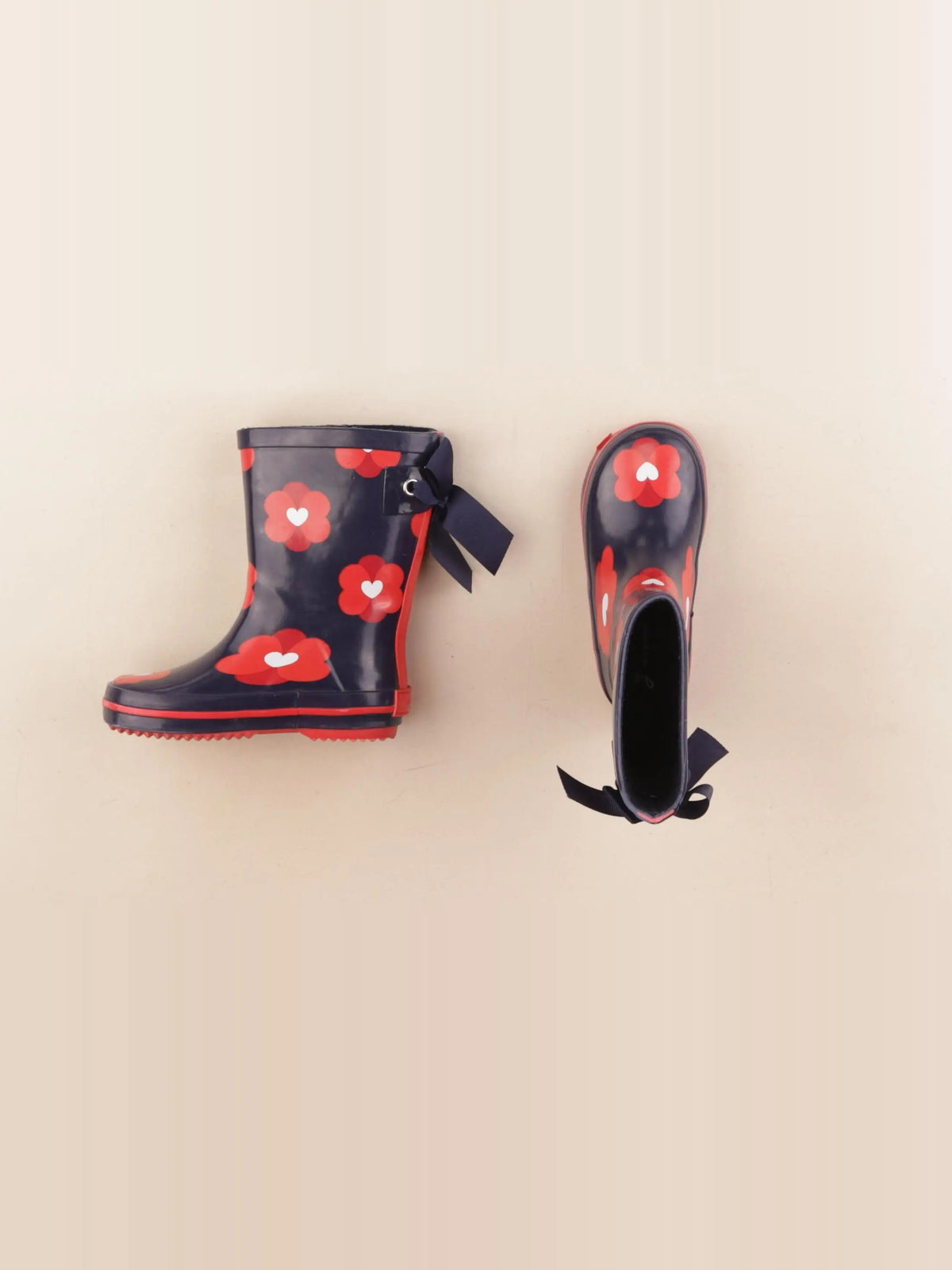 Jacadi - bottes bleu, rouge - pointure 25