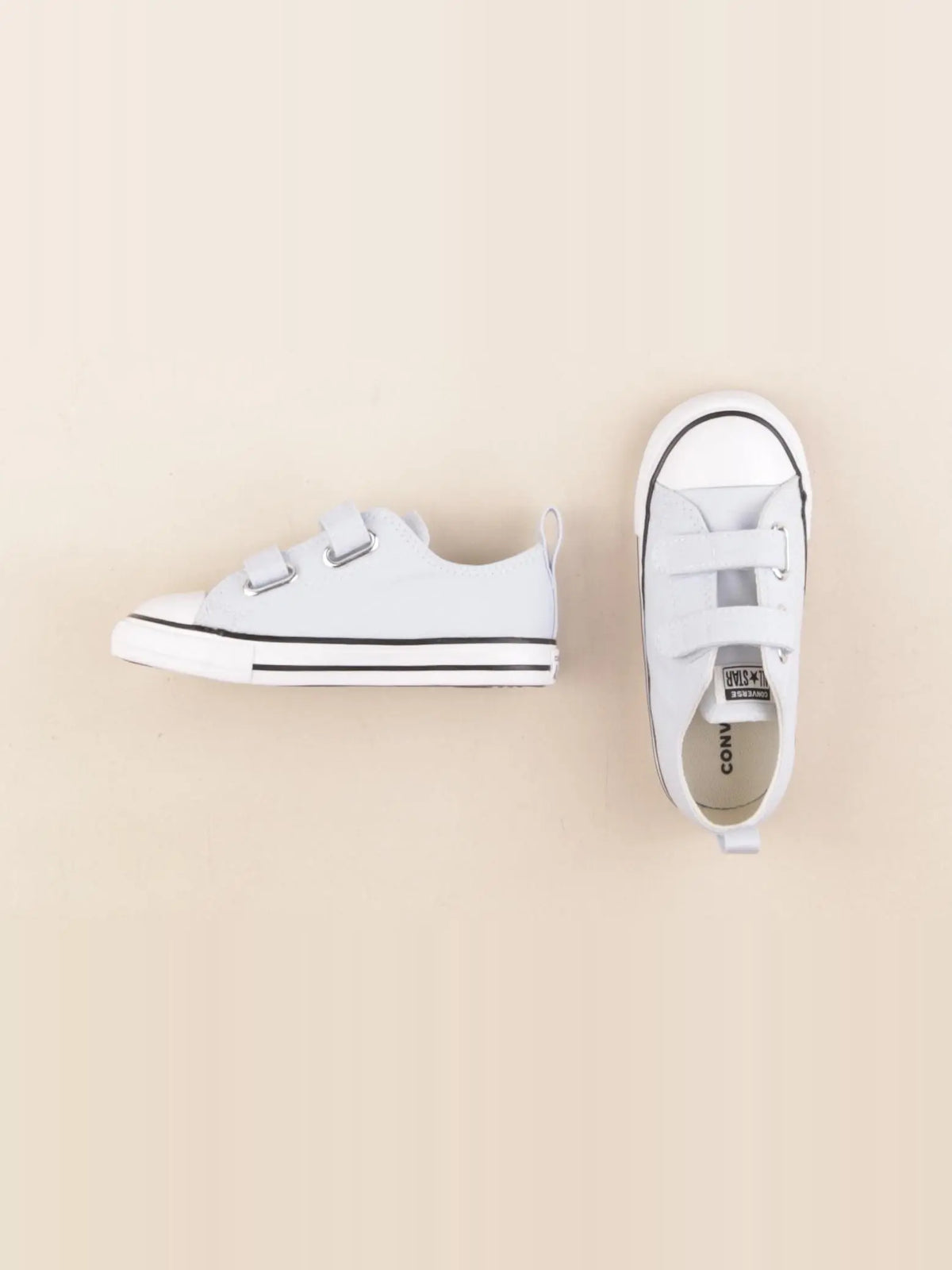 Converse - tennis à scratch/ lacets bleu - pointure 25