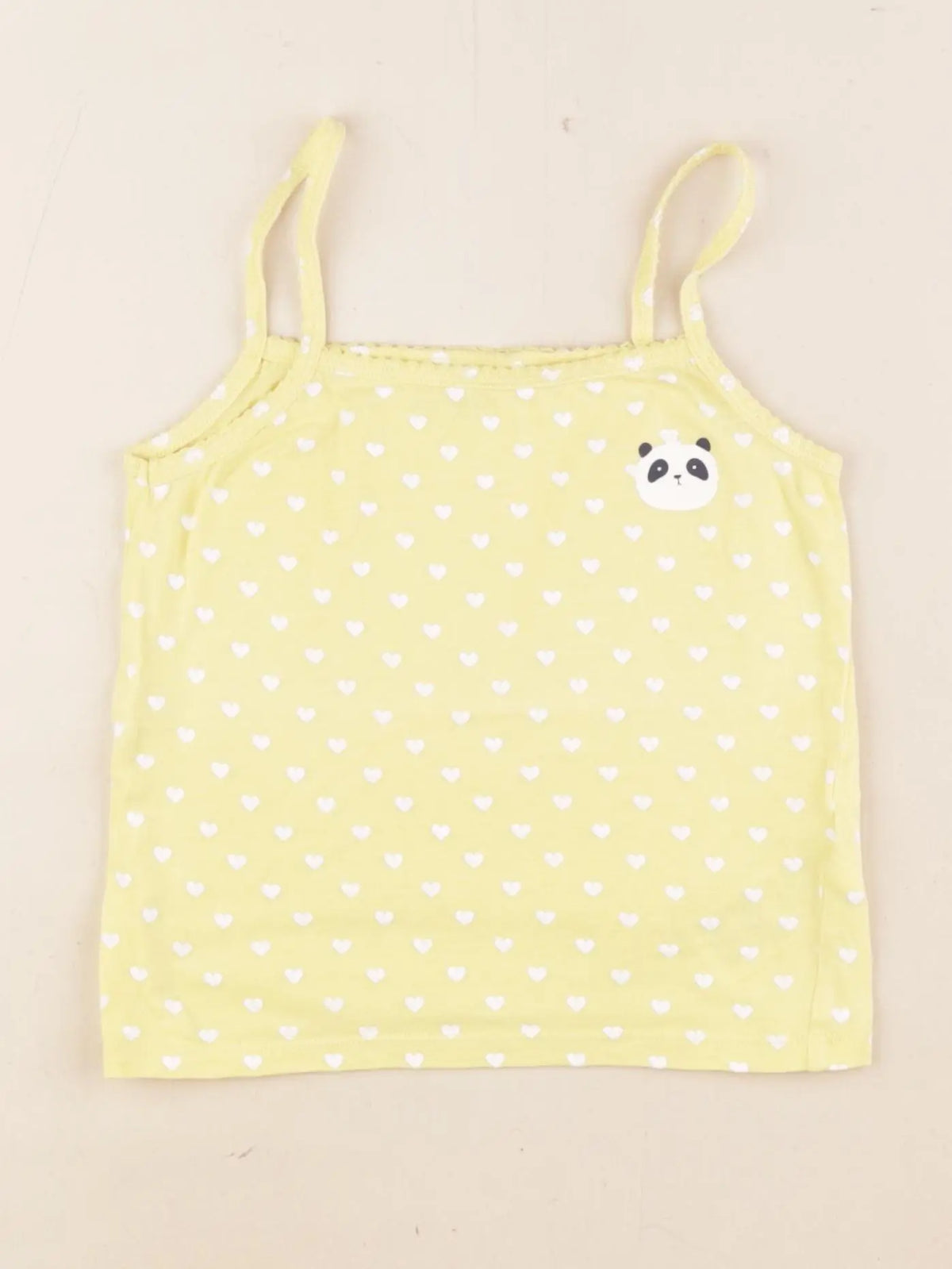 Vertbaudet - maillot de corps jaune - 5 ans