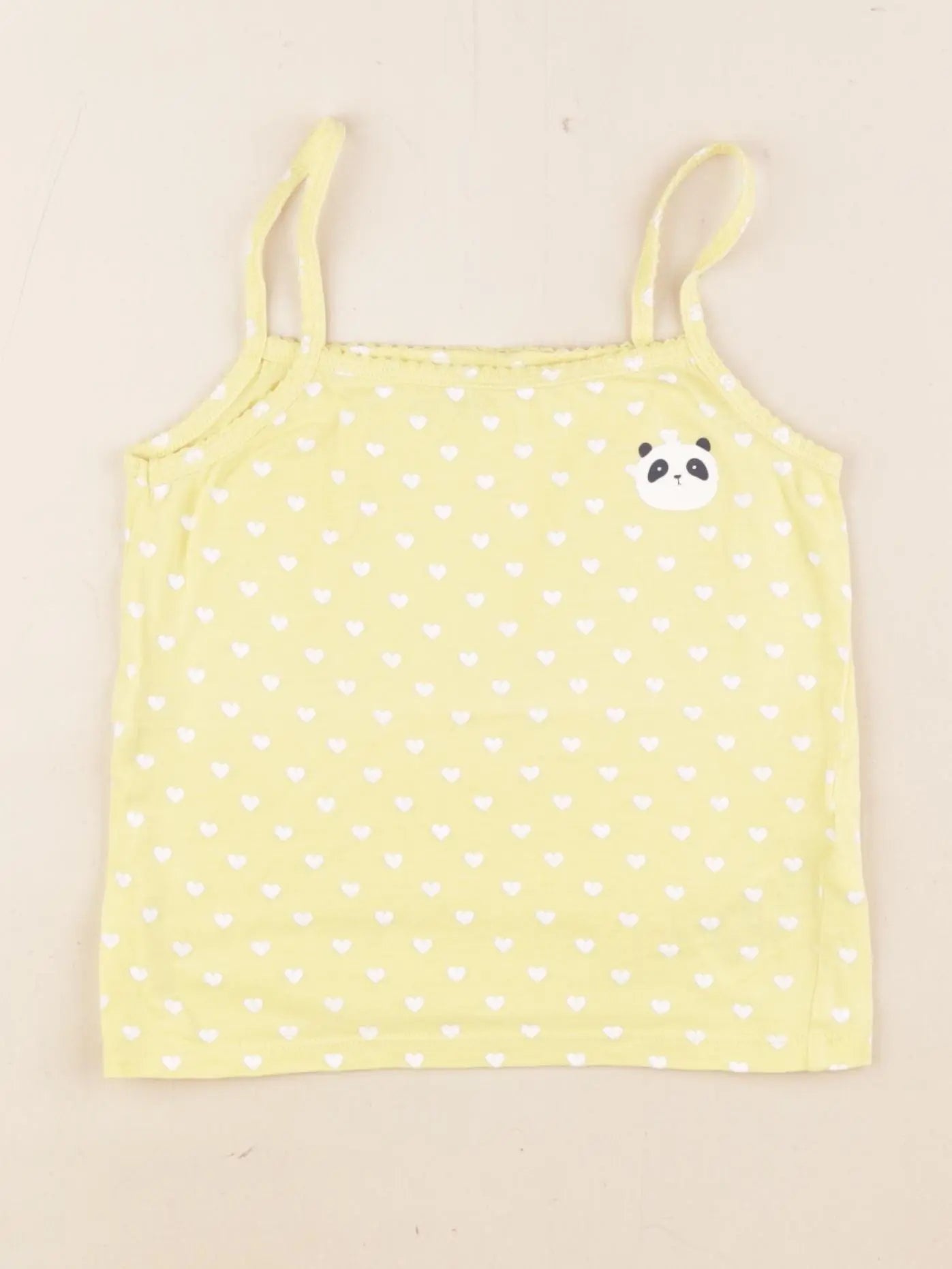 Vertbaudet - maillot de corps jaune - 5 ans