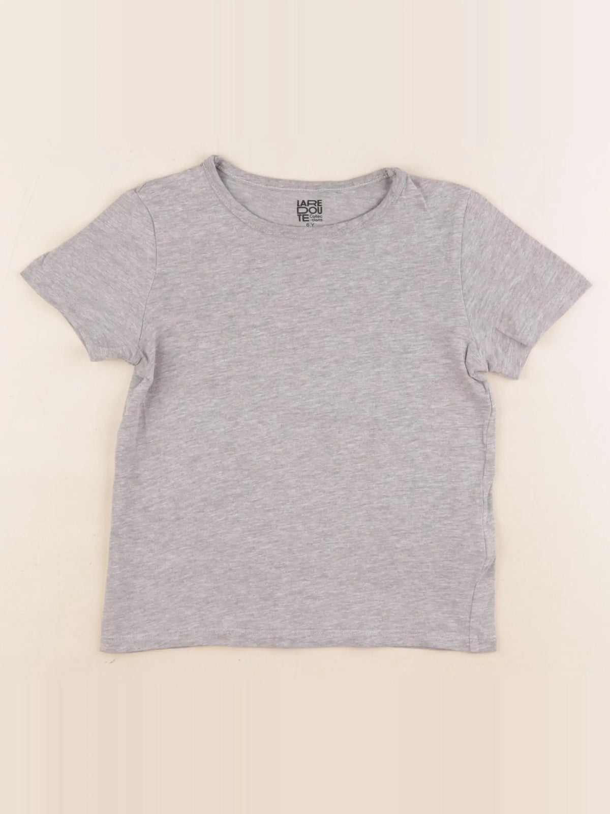 La Redoute - maillot de corps gris - 6 ans