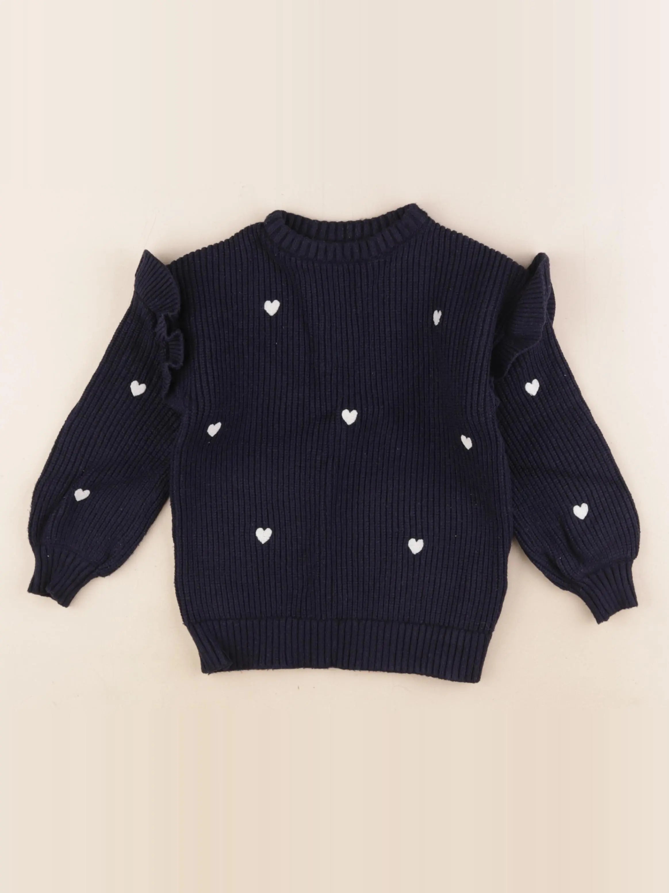 Vertbaudet - pull bleu - 5 ans