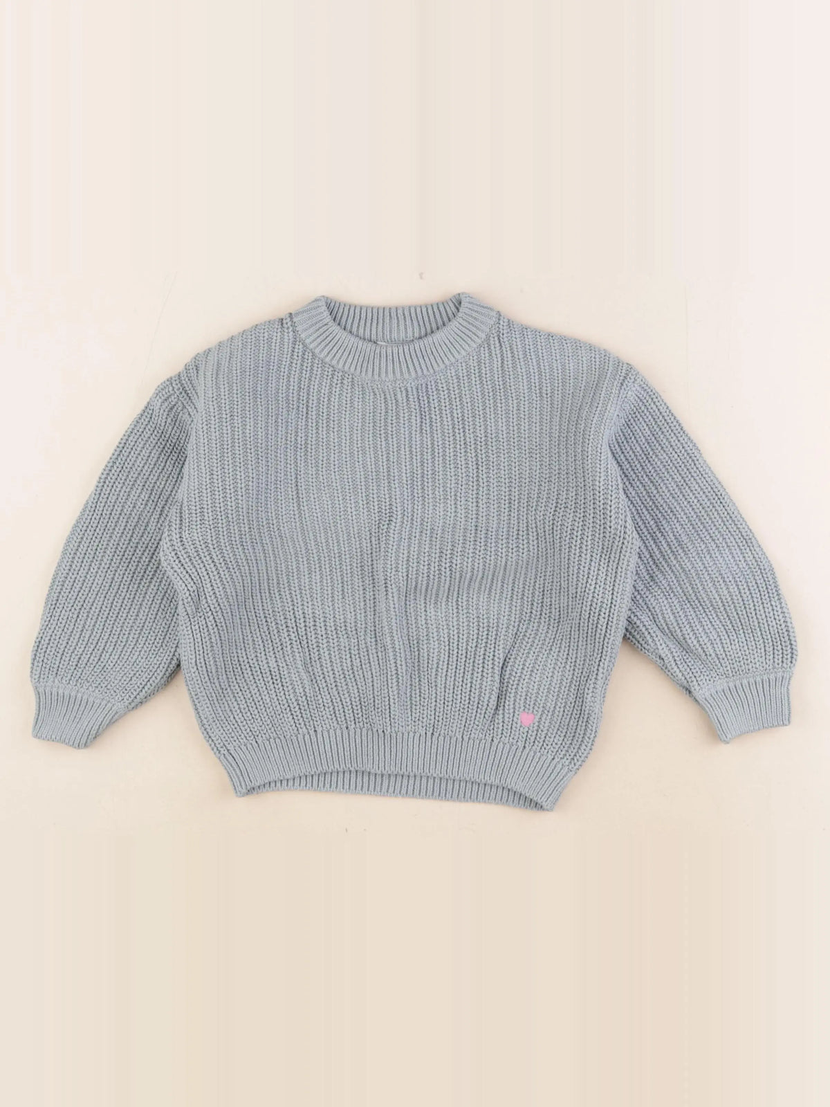 Vertbaudet - pull vert - 5 ans