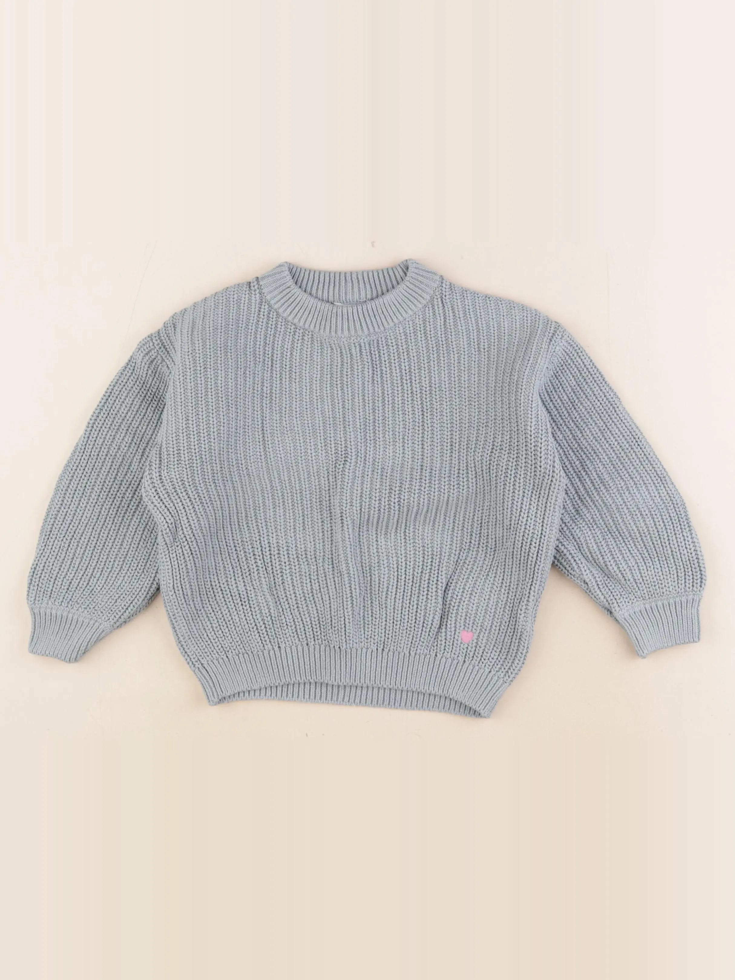 Vertbaudet - pull vert - 5 ans