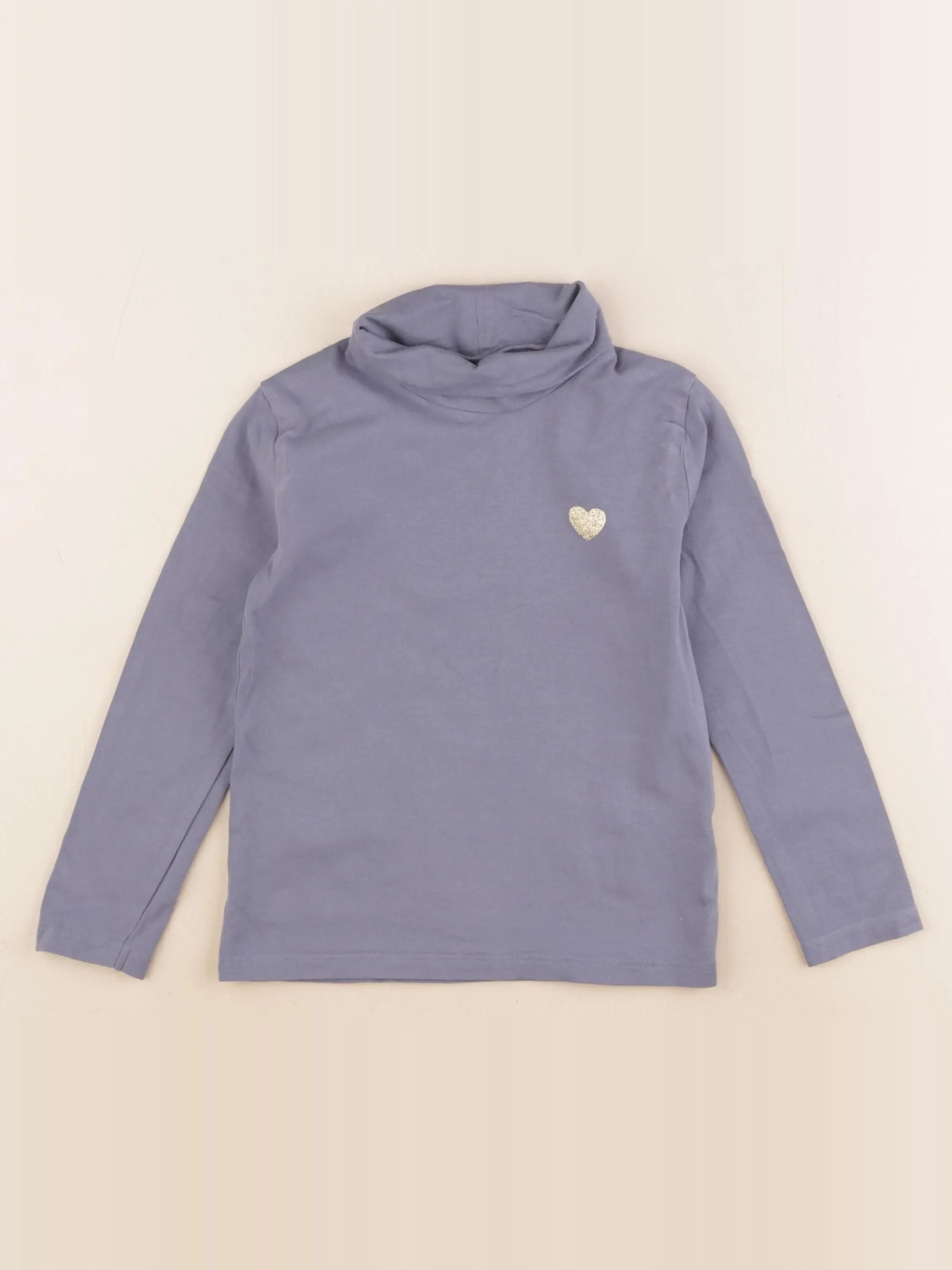 Vertbaudet - sous-pull bleu - 5 ans