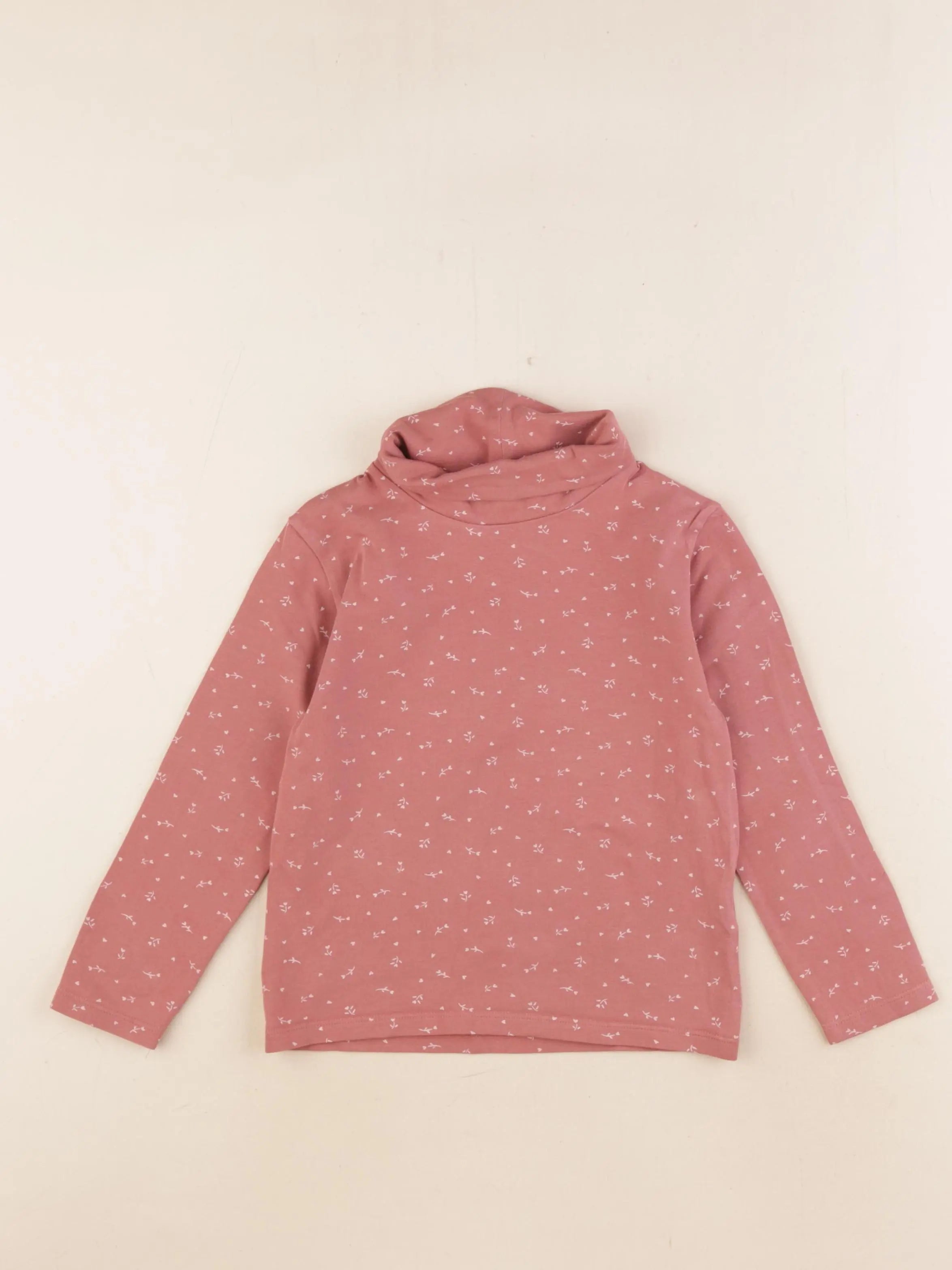 Vertbaudet - sous-pull rose - 5 ans