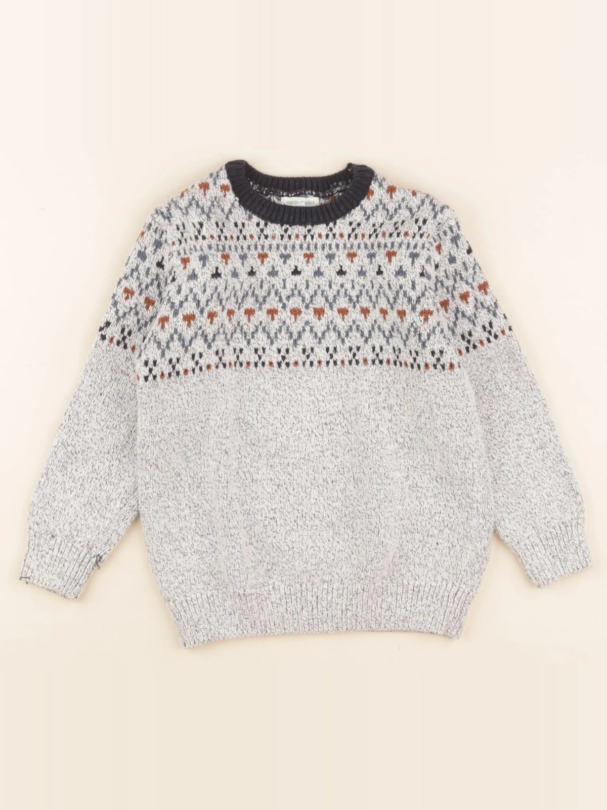 Vertbaudet - pull multicolore - 5 ans