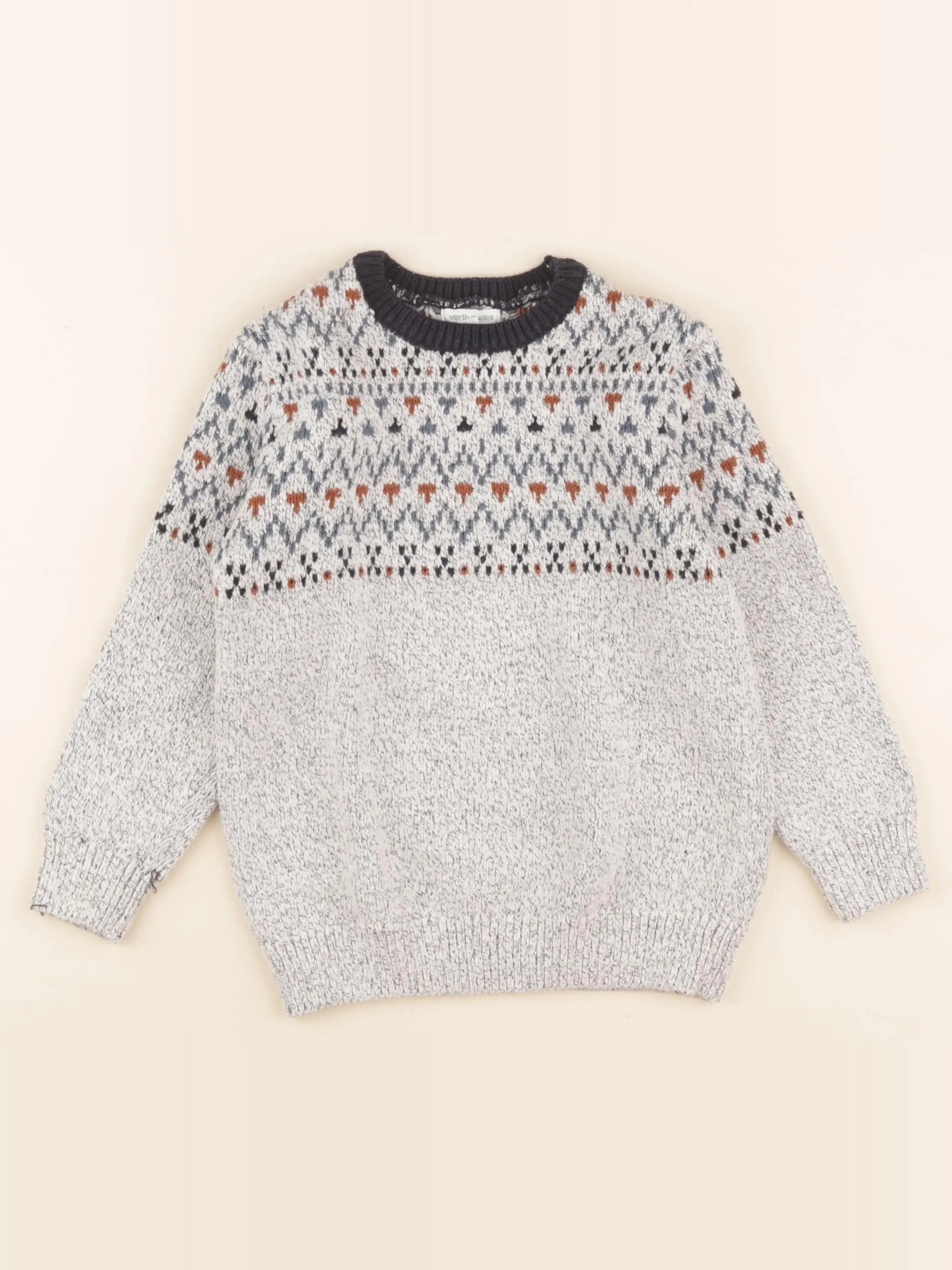 Vertbaudet - pull multicolore - 5 ans