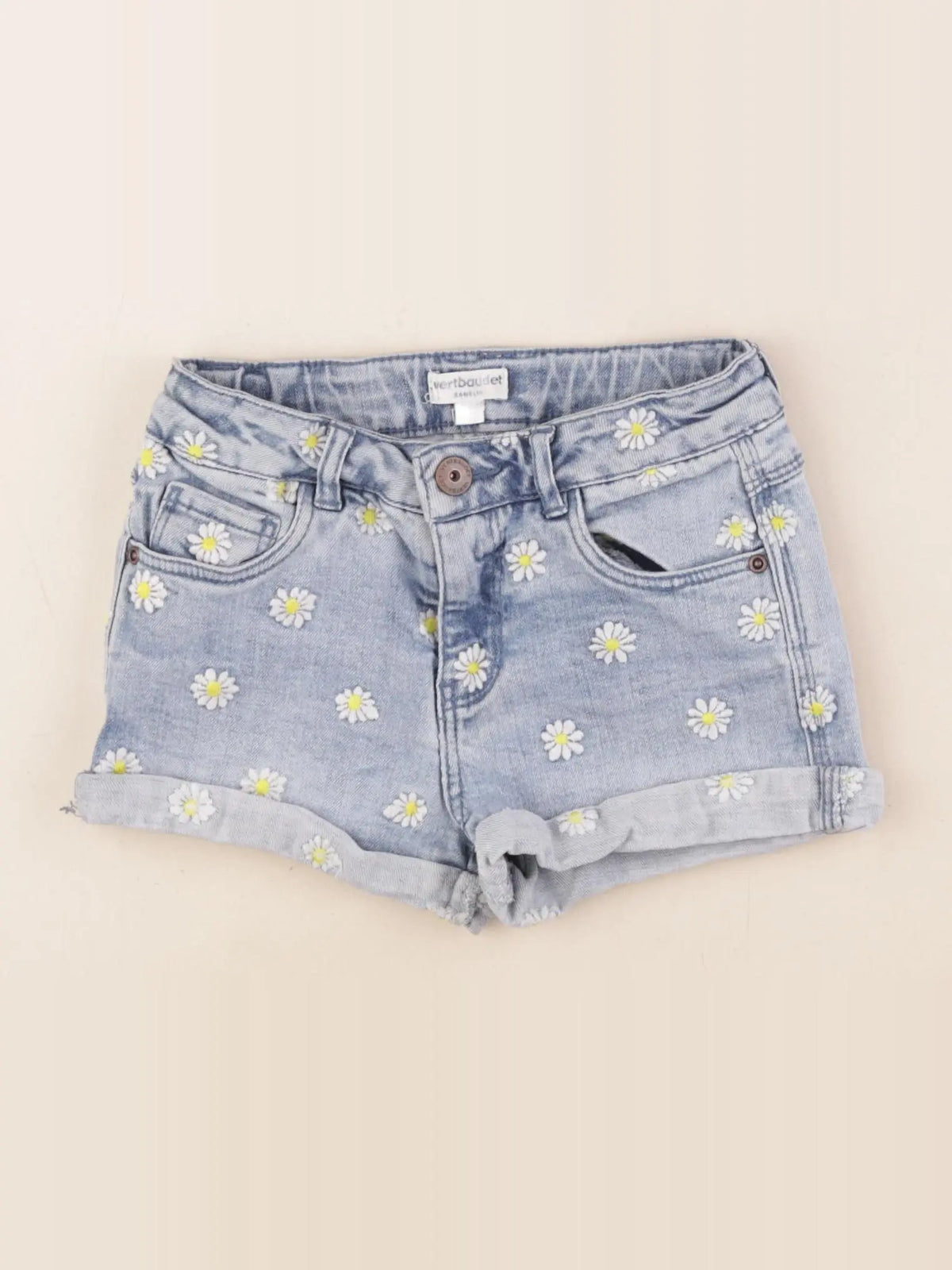 Vertbaudet - short bleu - 5 ans