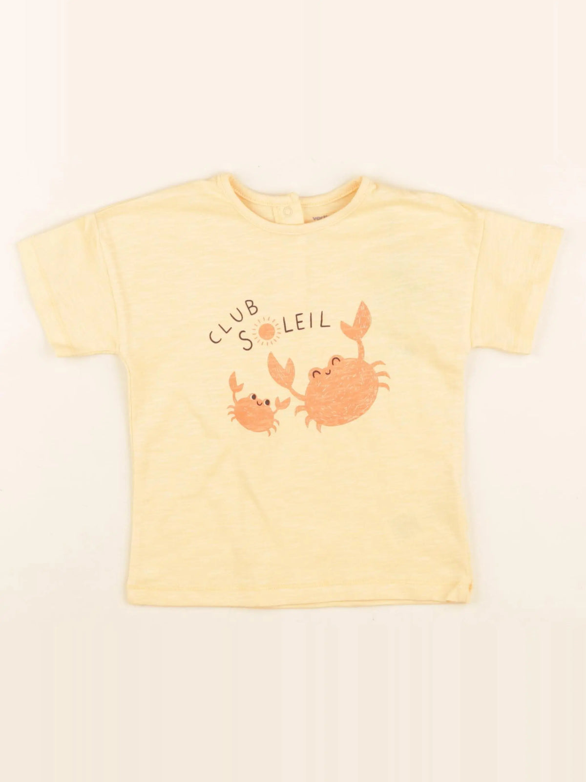 Vertbaudet - tee-shirt orange - 3 ans