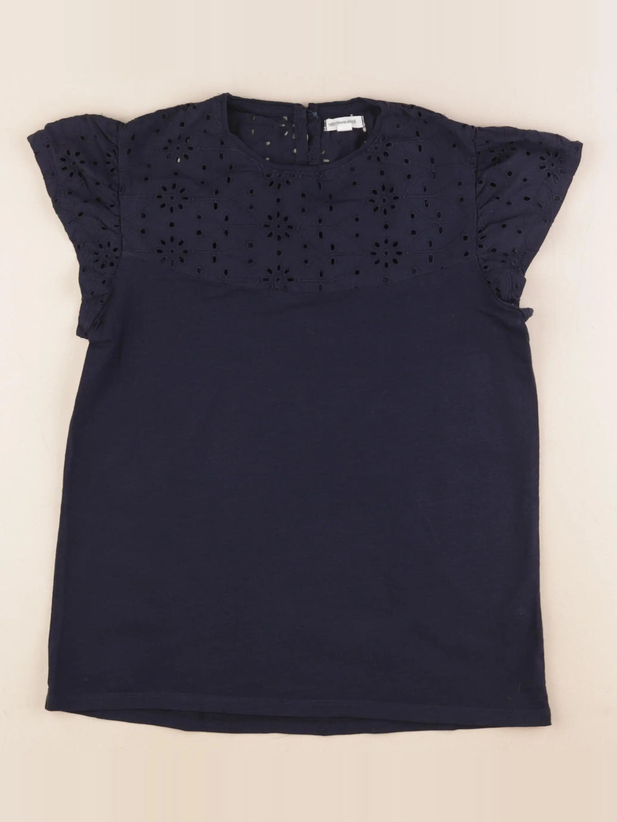 Vertbaudet - tee-shirt bleu - 14 ans