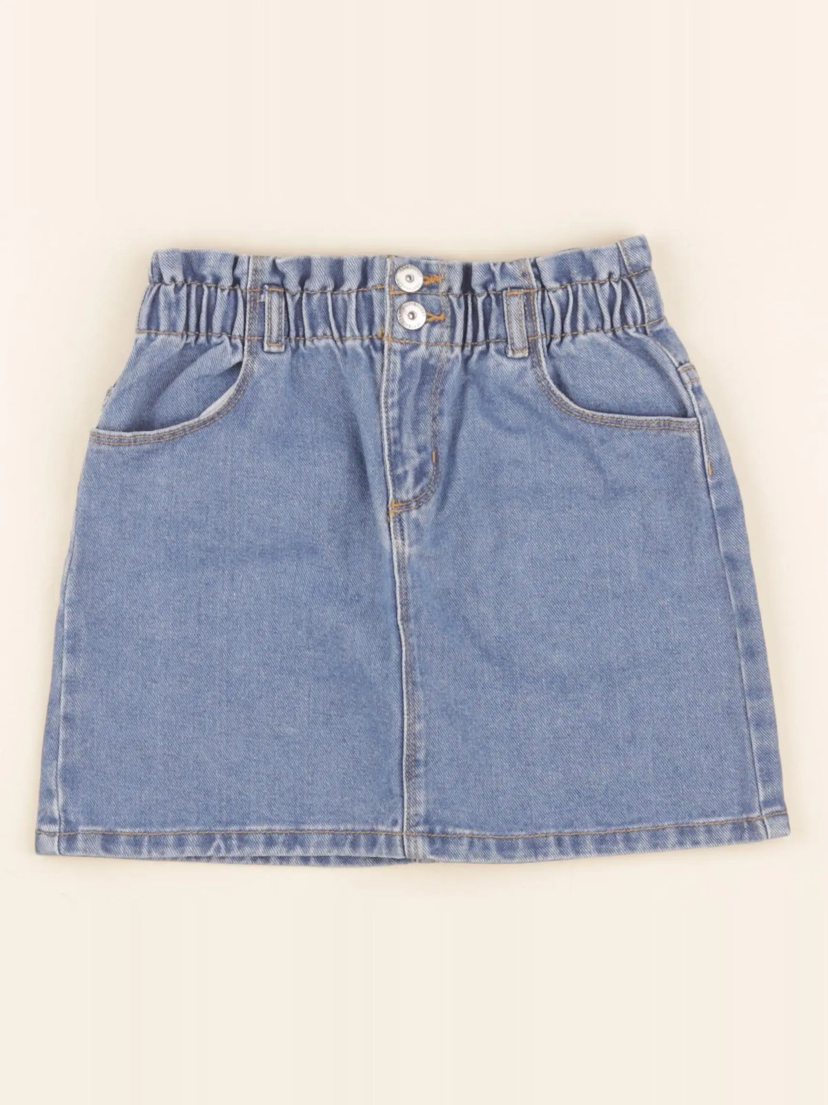 Vertbaudet - jupe bleu - 7 ans