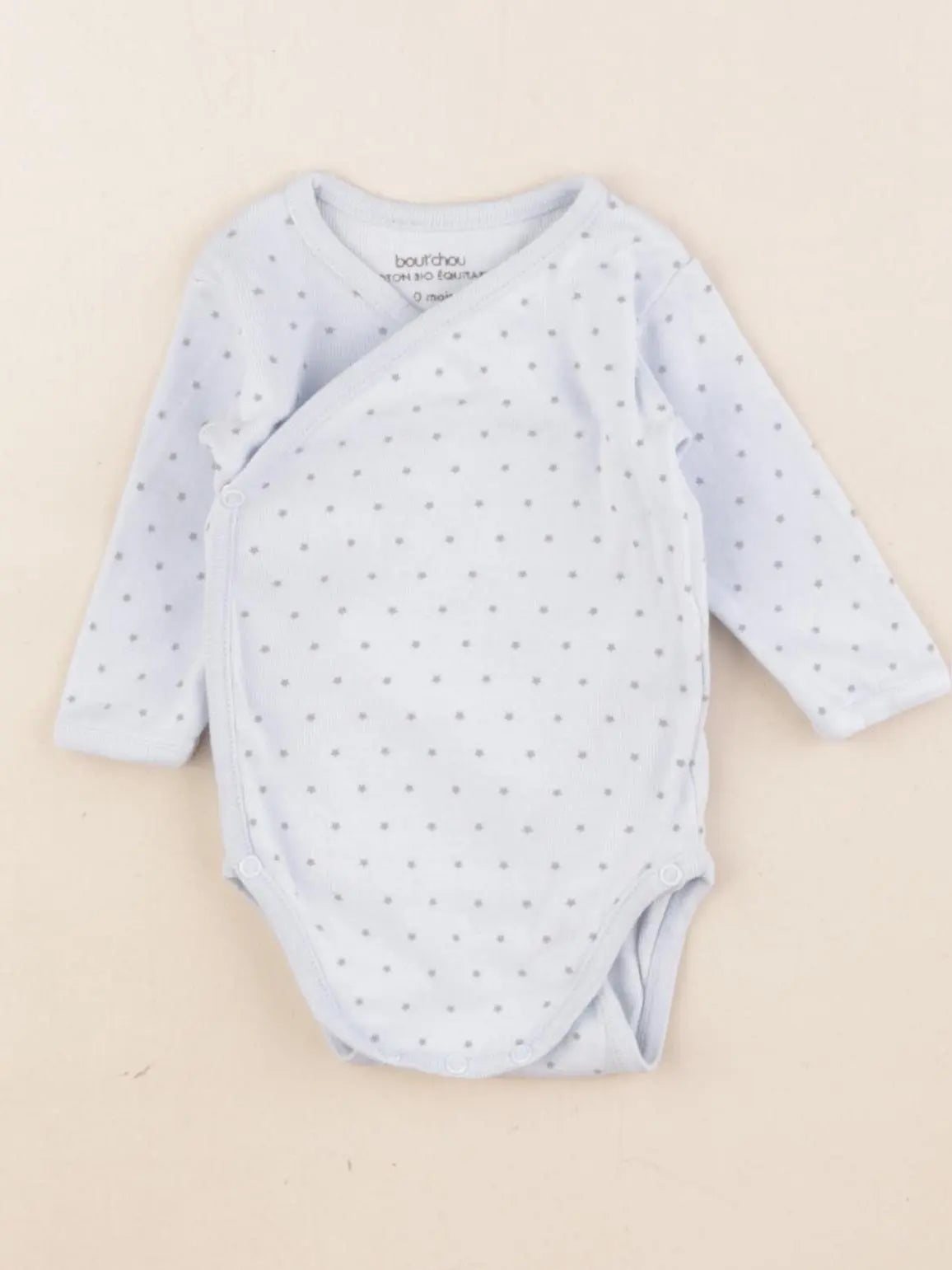 Boutchou - body bleu - 0 mois