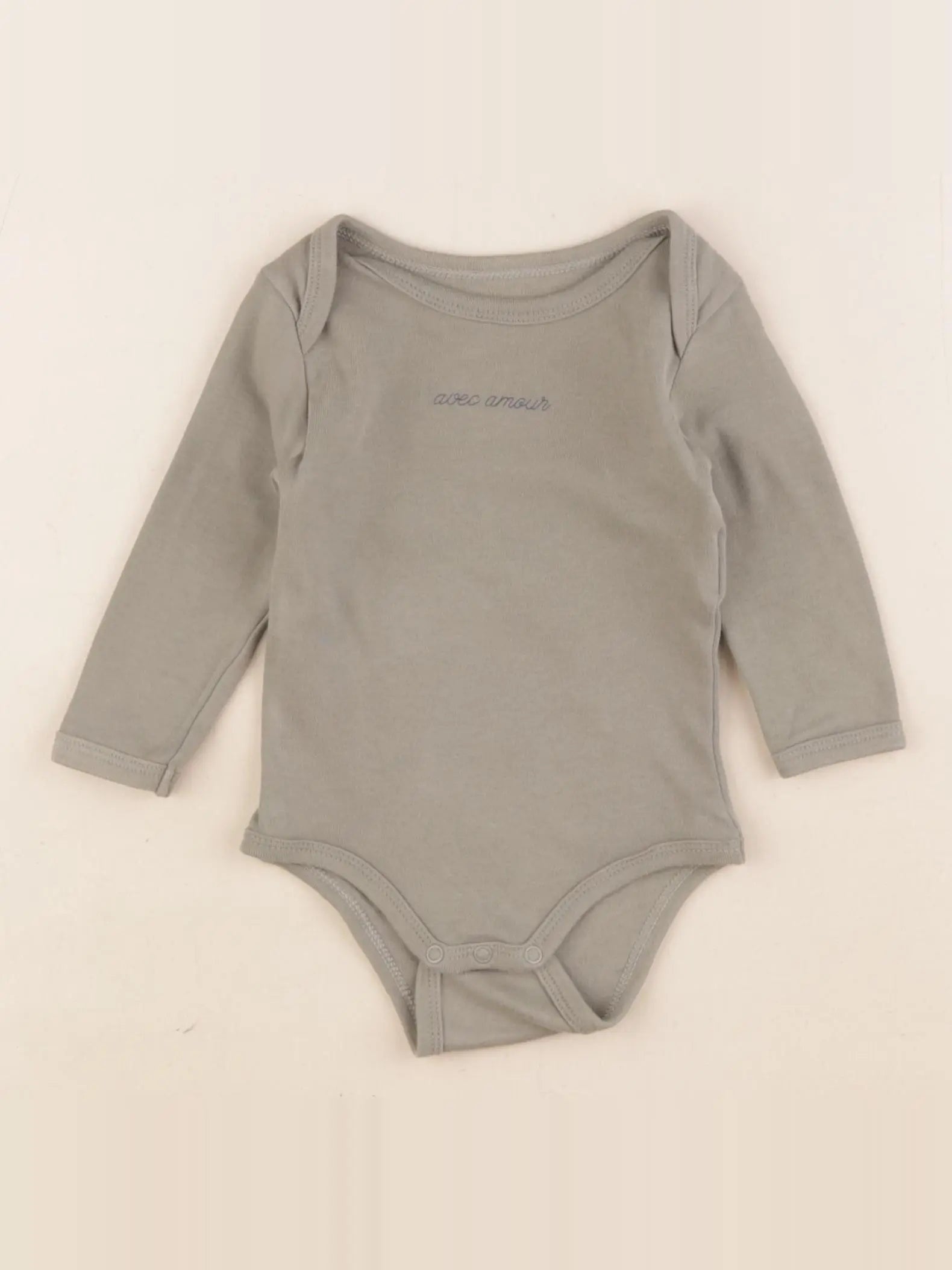 Vertbaudet - body vert - 6 mois