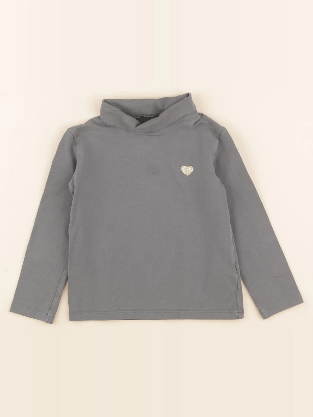 Vertbaudet - sous-pull gris - 4 ans