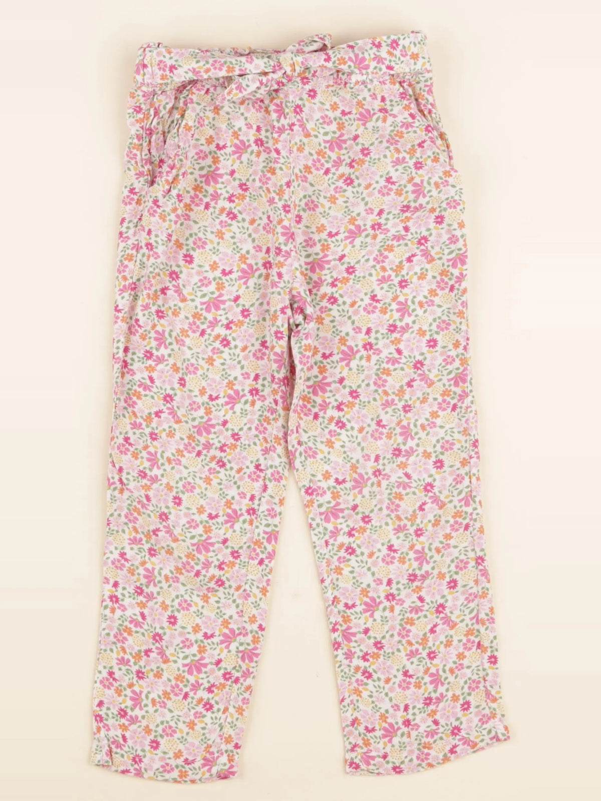 Vertbaudet - pantalon multicolore - 4 ans