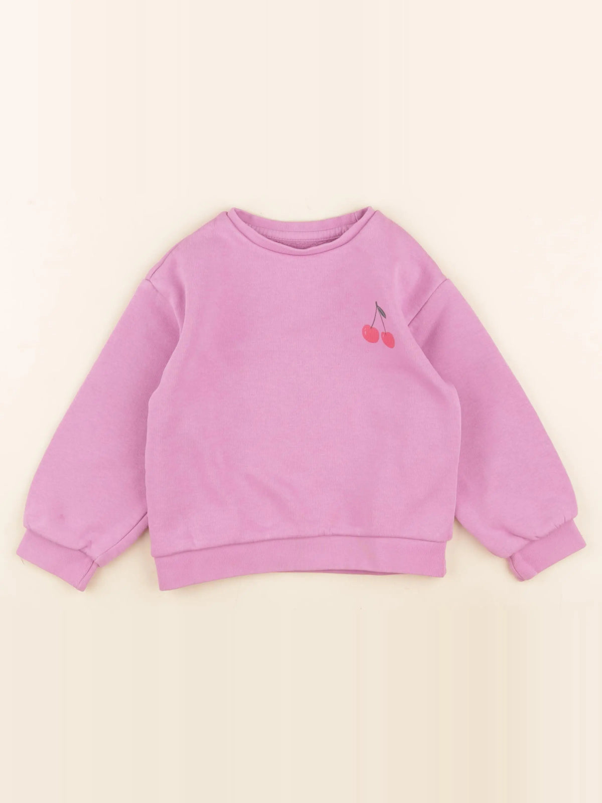 Vertbaudet - sweat rose - 5 ans