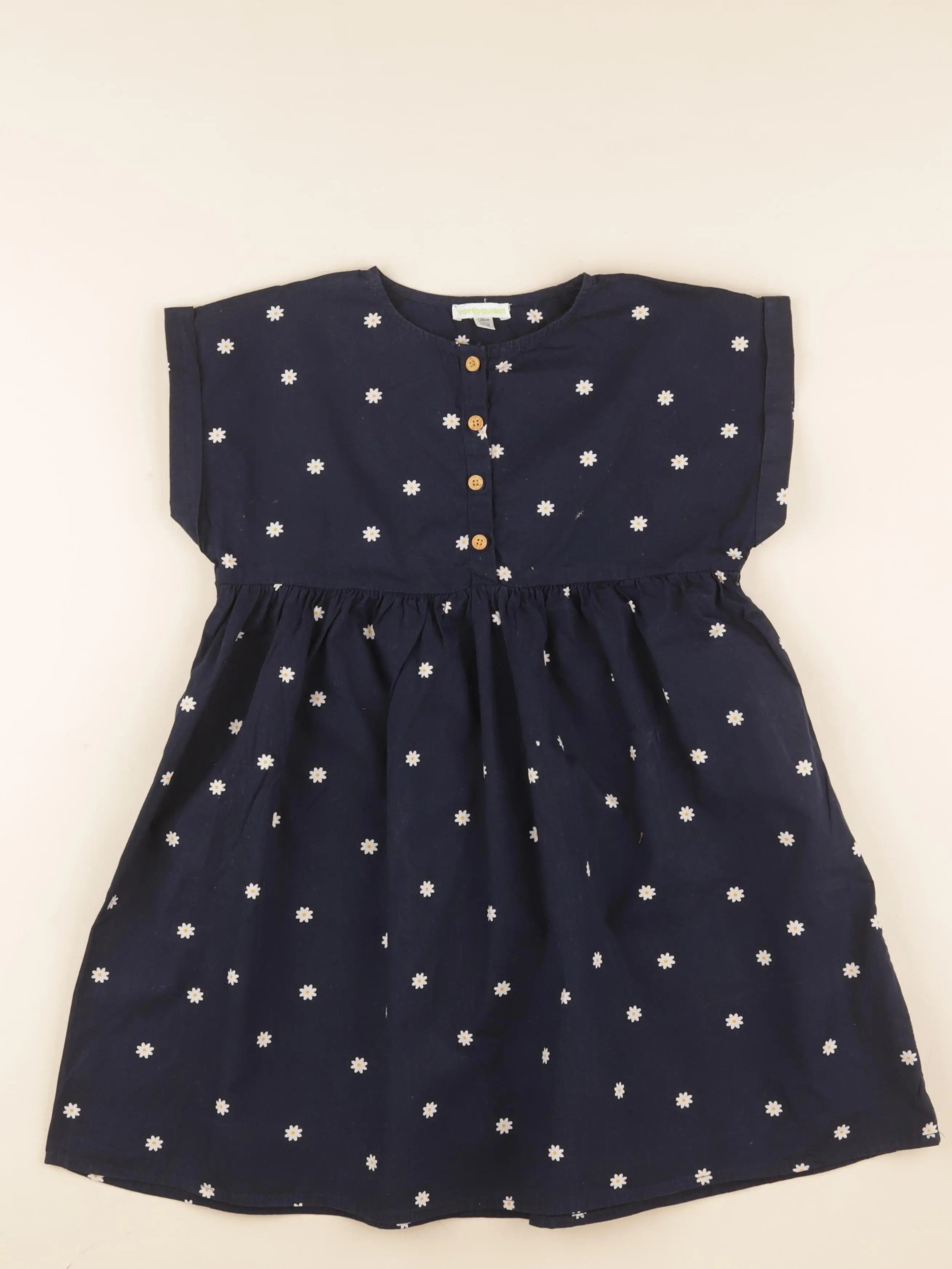 Vertbaudet - robe bleu - 8 ans