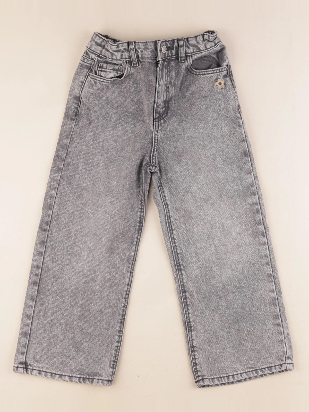 Vertbaudet - jean gris - 10 ans