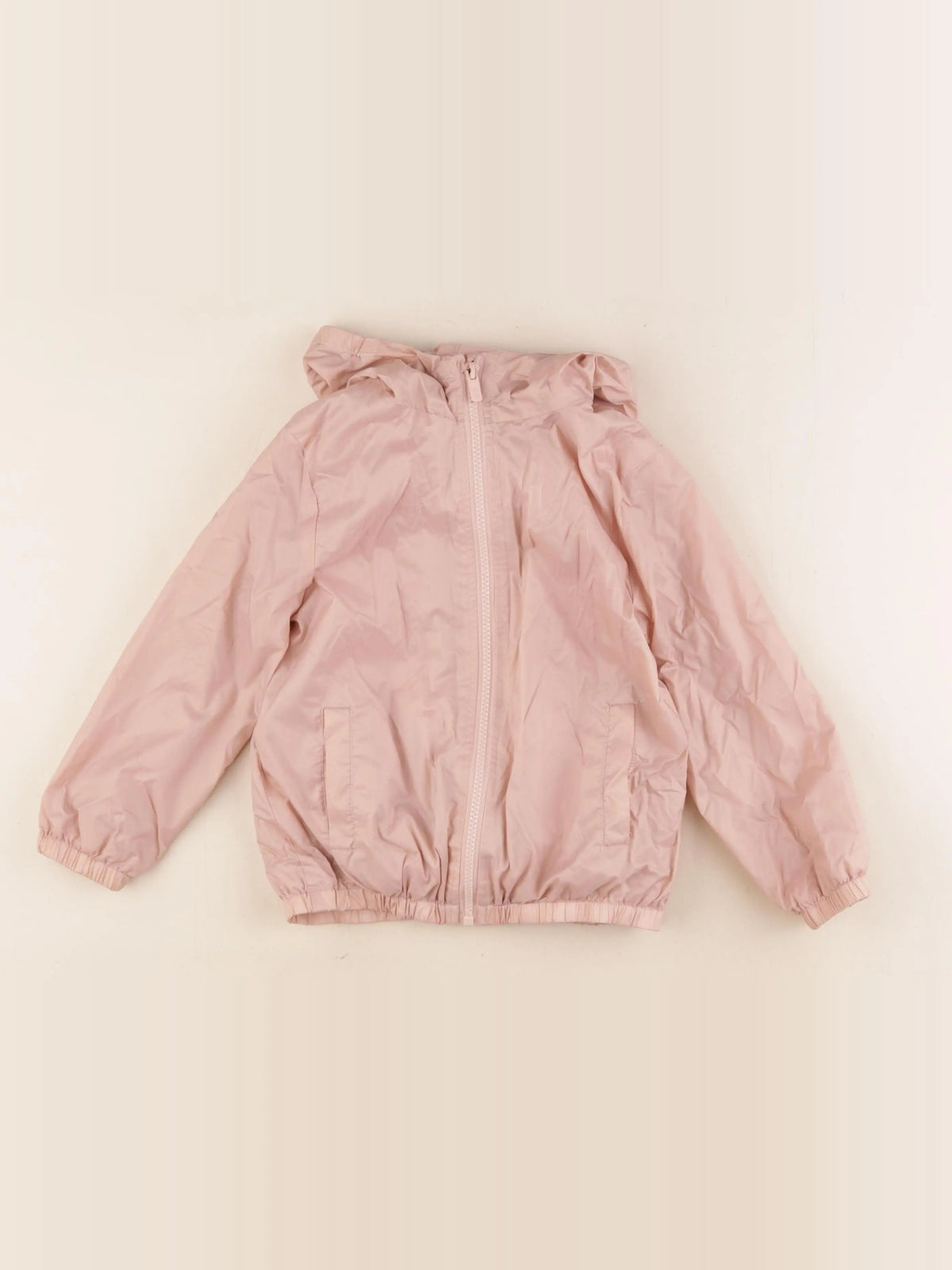 Vertbaudet - coupe-vent rose - 5 ans