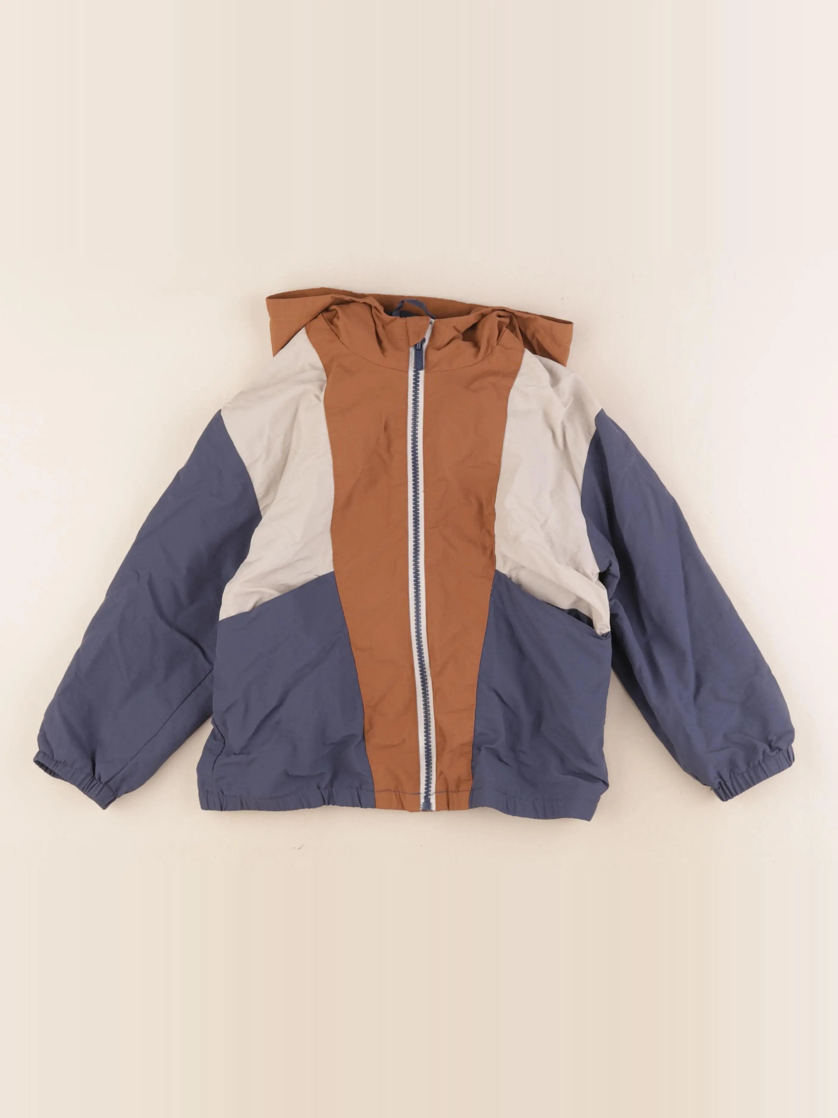 Vertbaudet - coupe-vent marron - 6 ans